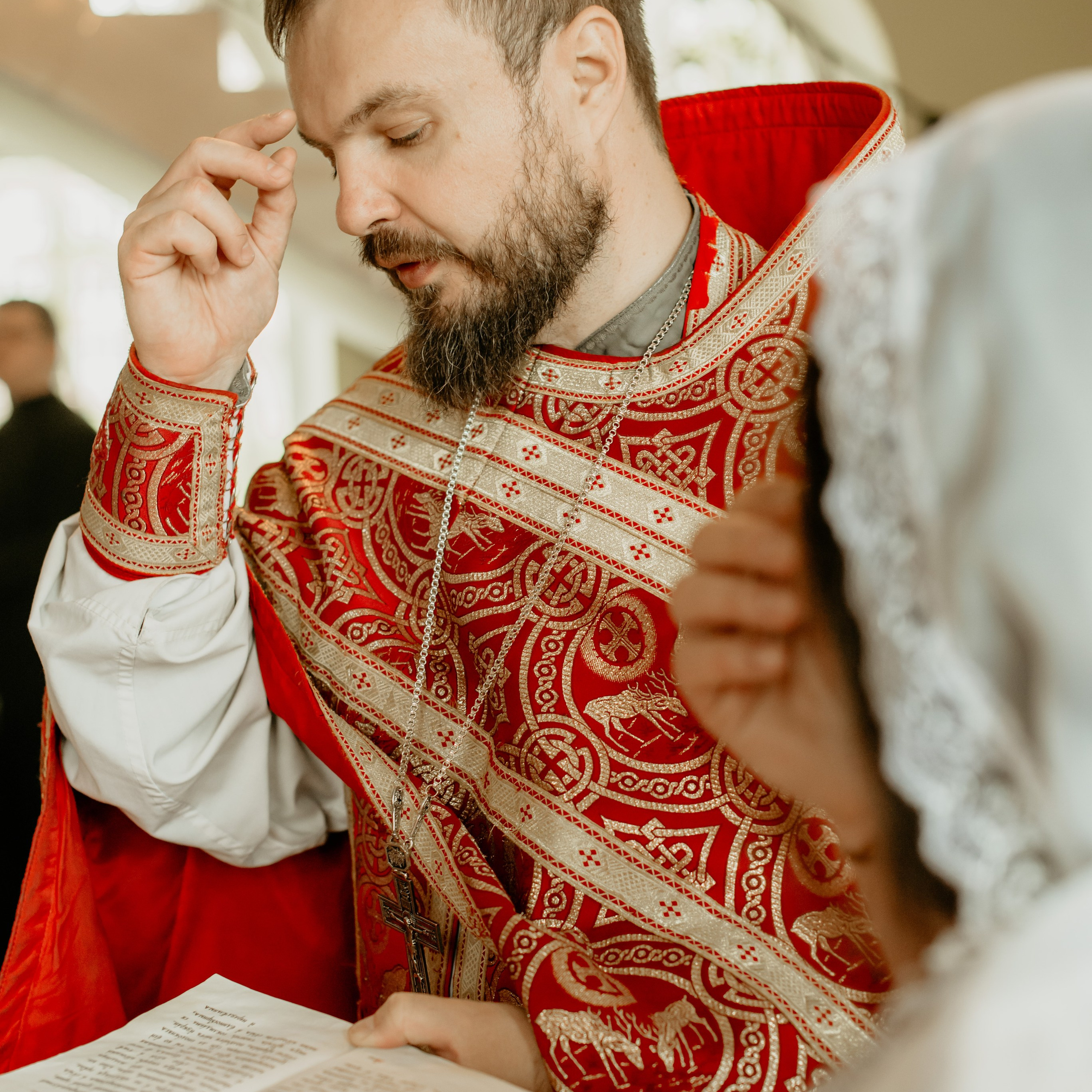 Таинство крещения Софии