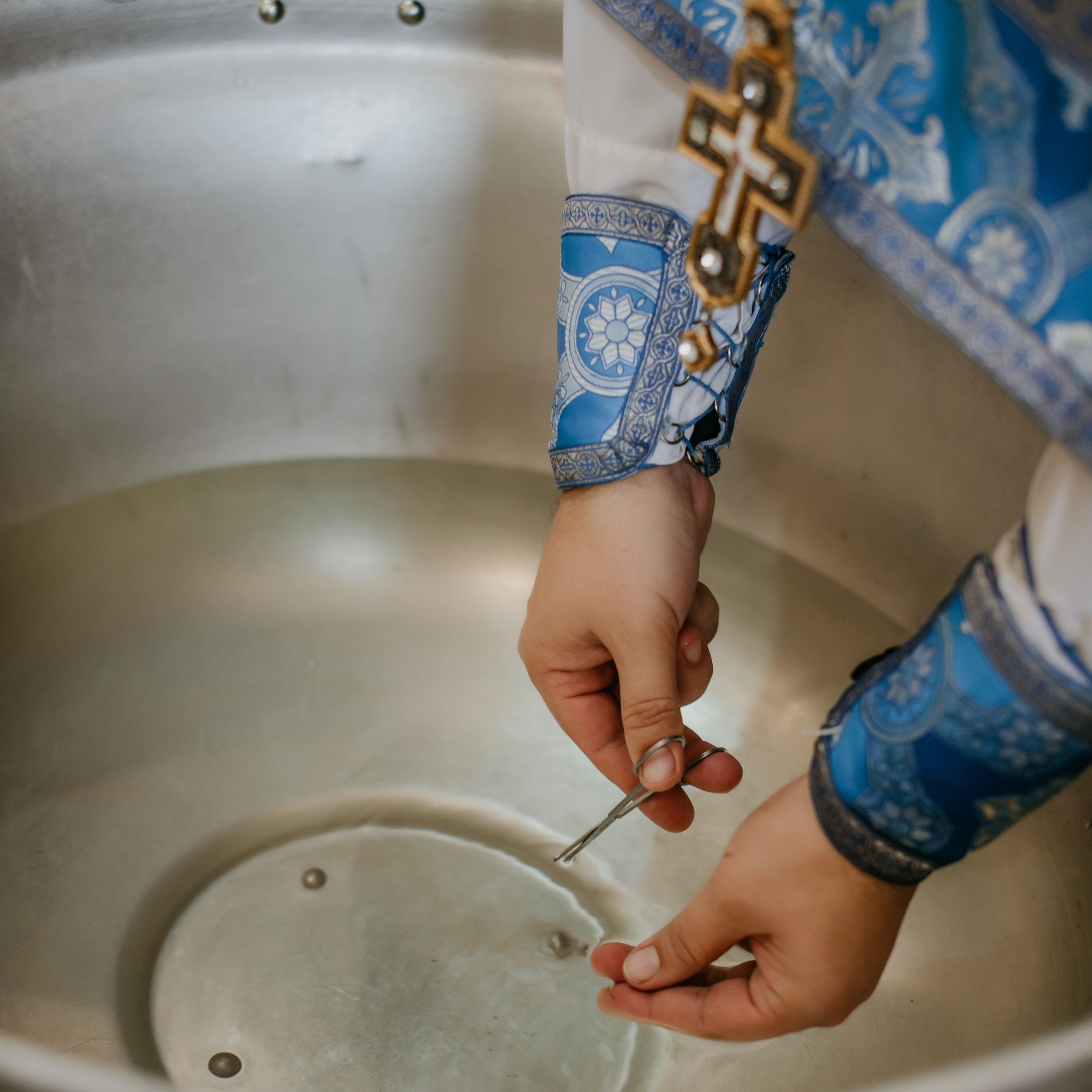 Таинство крещения Анны