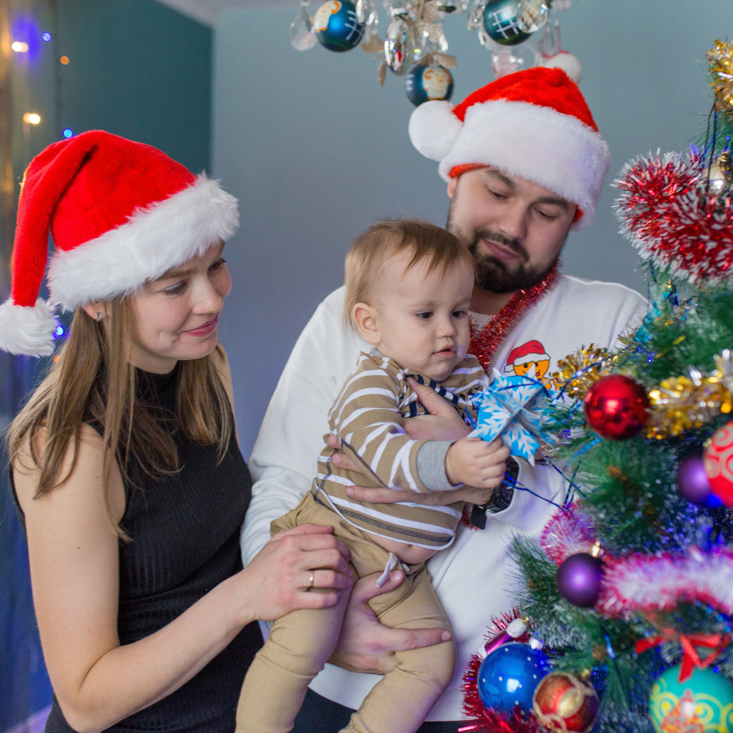 Семейная домашняя фотосессия в Мальцево.
