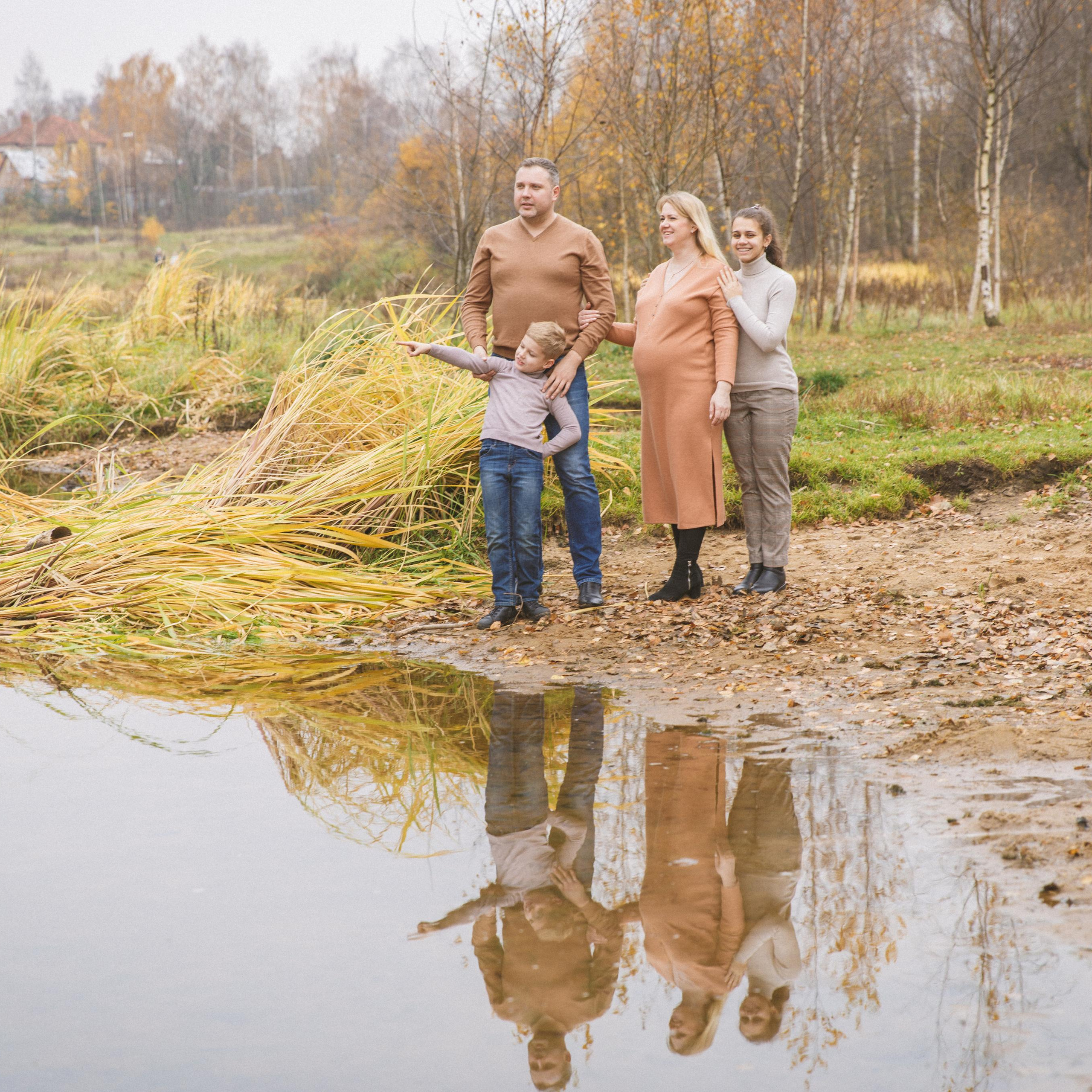 семья Алины и Семена, Загорянский.