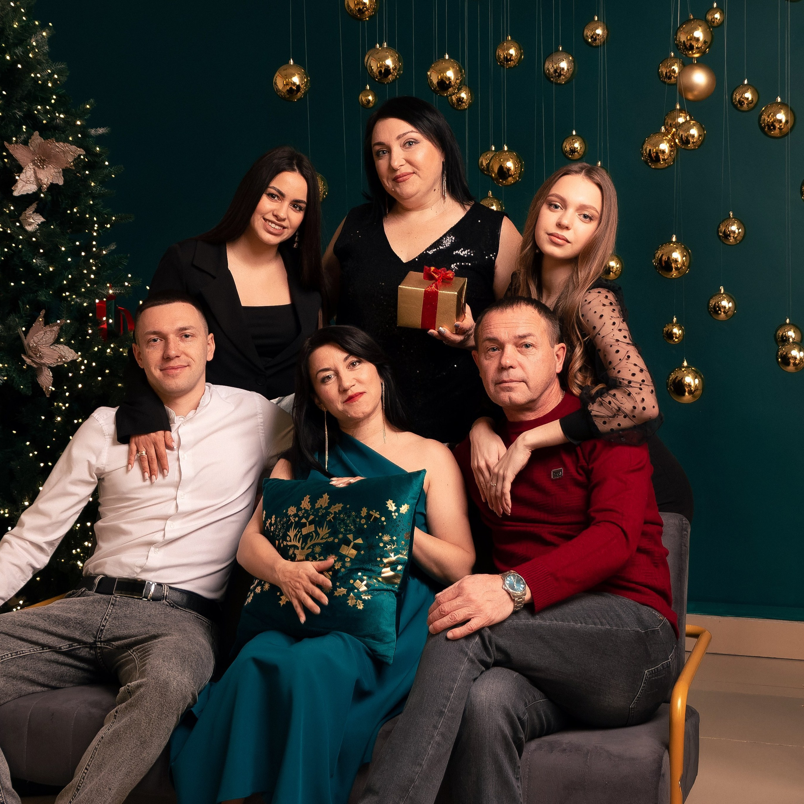 Новогодняя фотосессия Ивановых