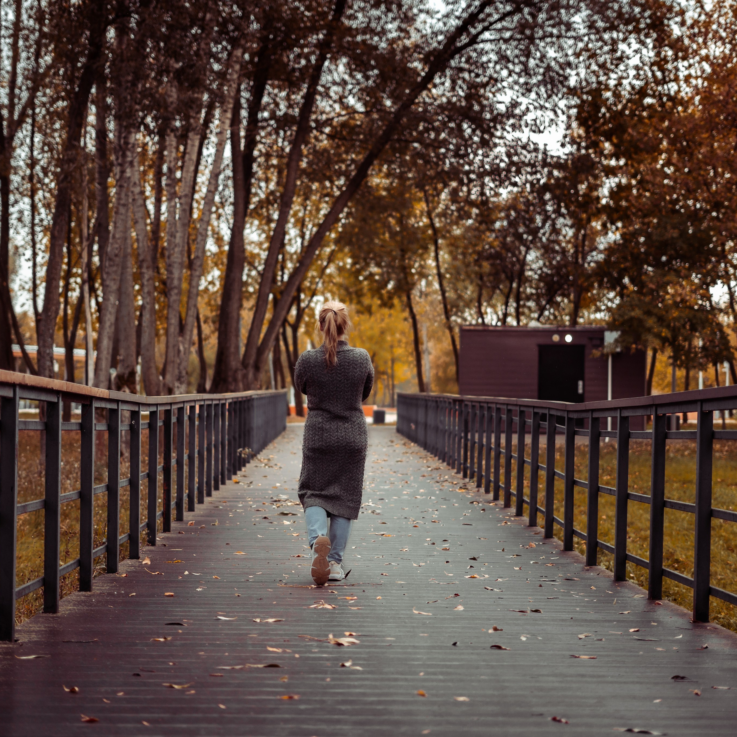 Осенняя прогулка с Алёной