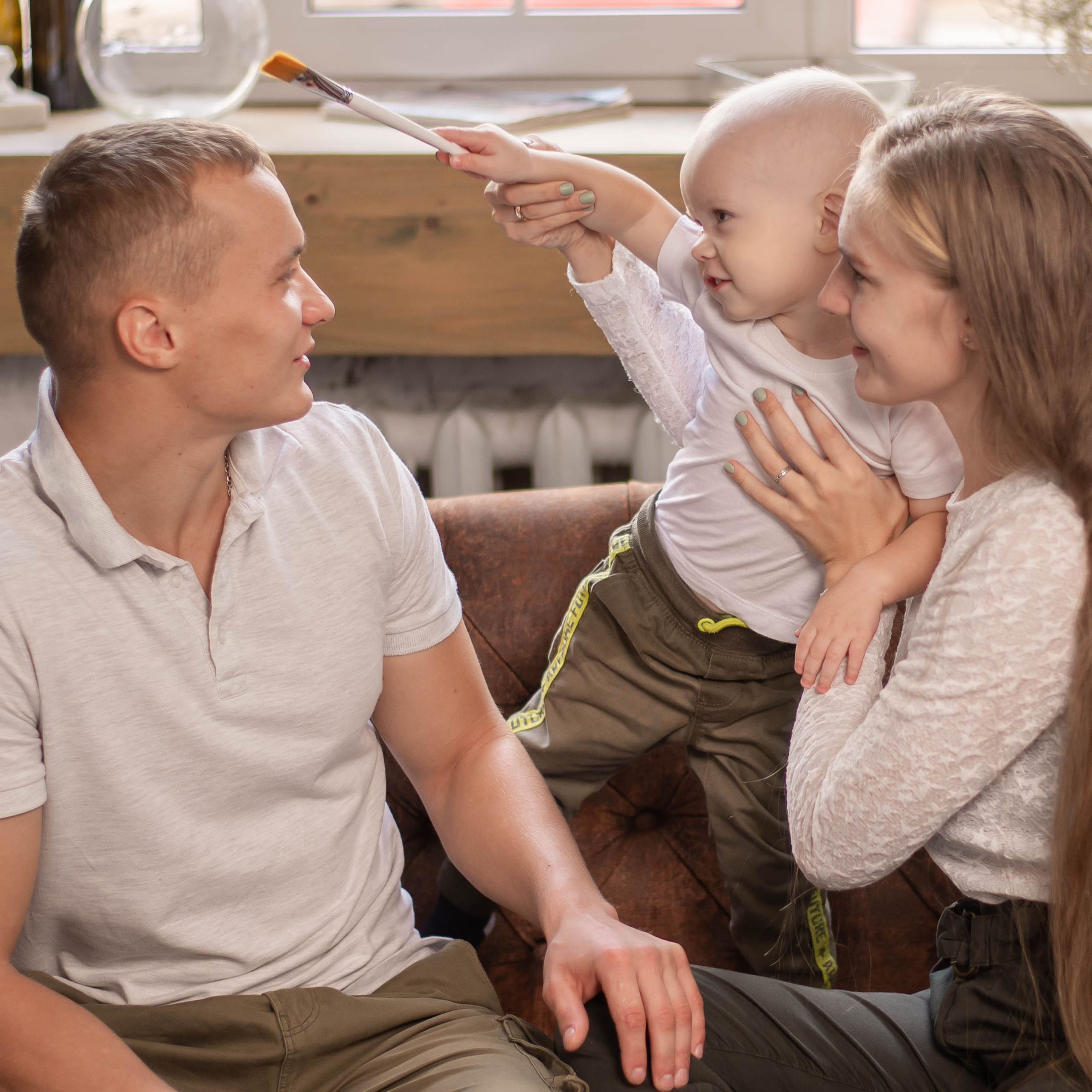 Александра, Андрей и&nbsp;Макар