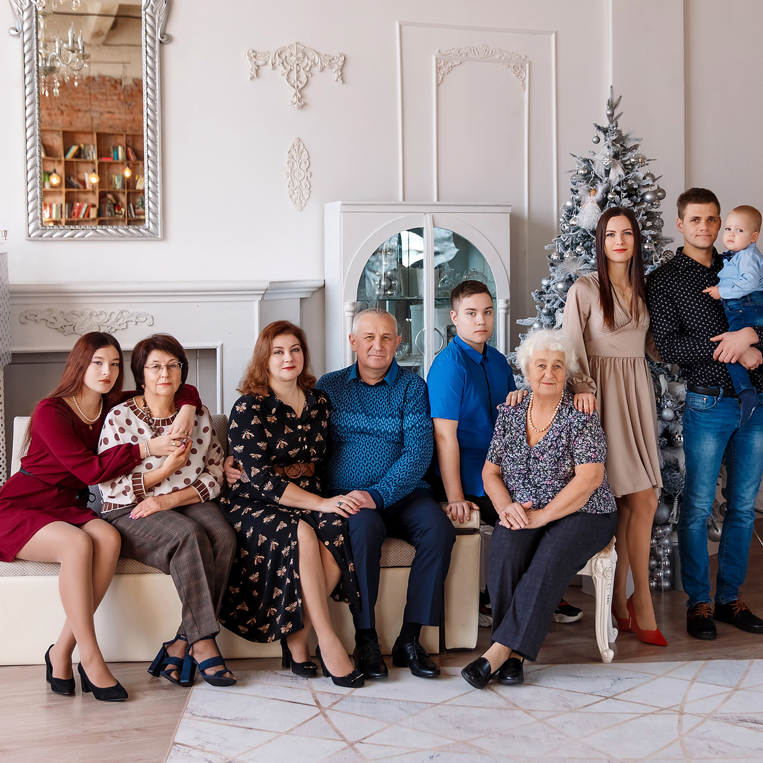 Настя и ее семья