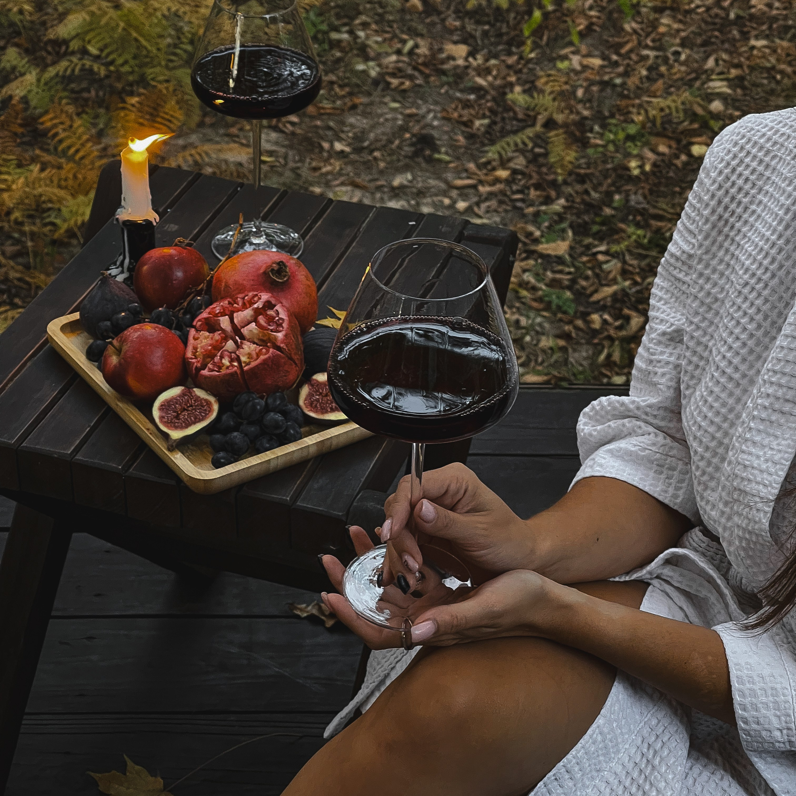 Осенняя контент-съемка для La Frame Glamping (mobile photo). Мобильный фотограф Владивосток