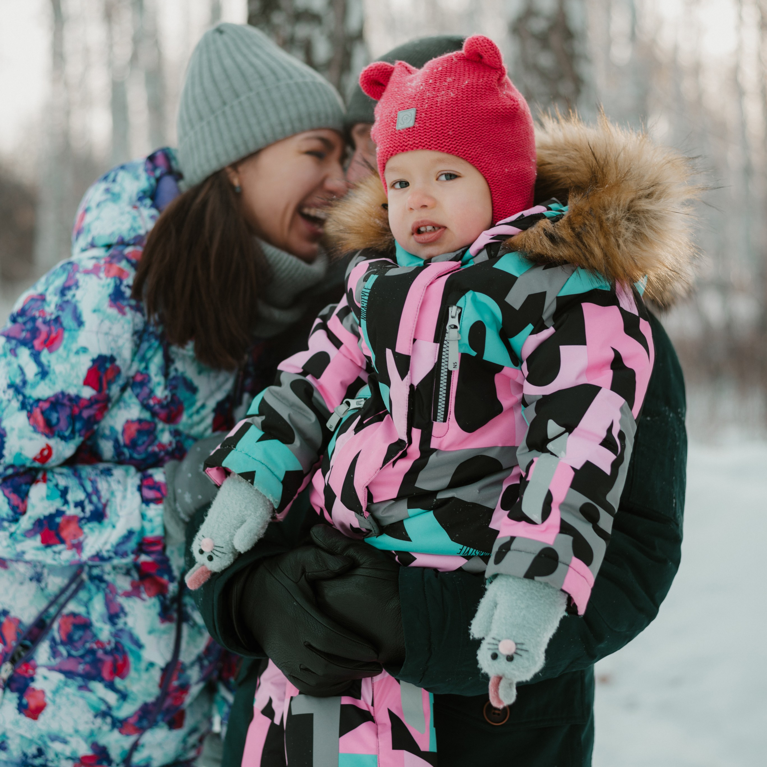 Прогулочная семейная фотосессия