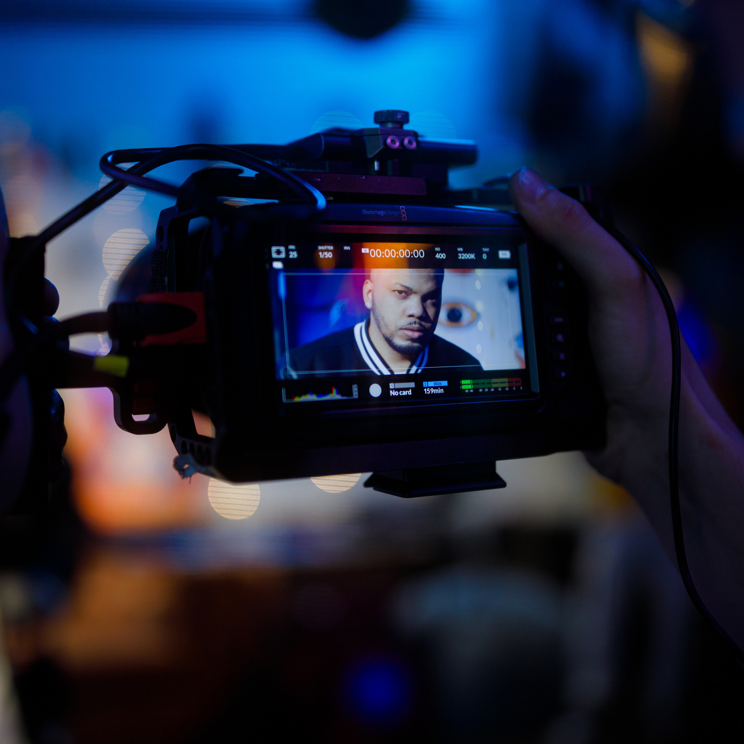 Бэкстэйдж съёмки клипа