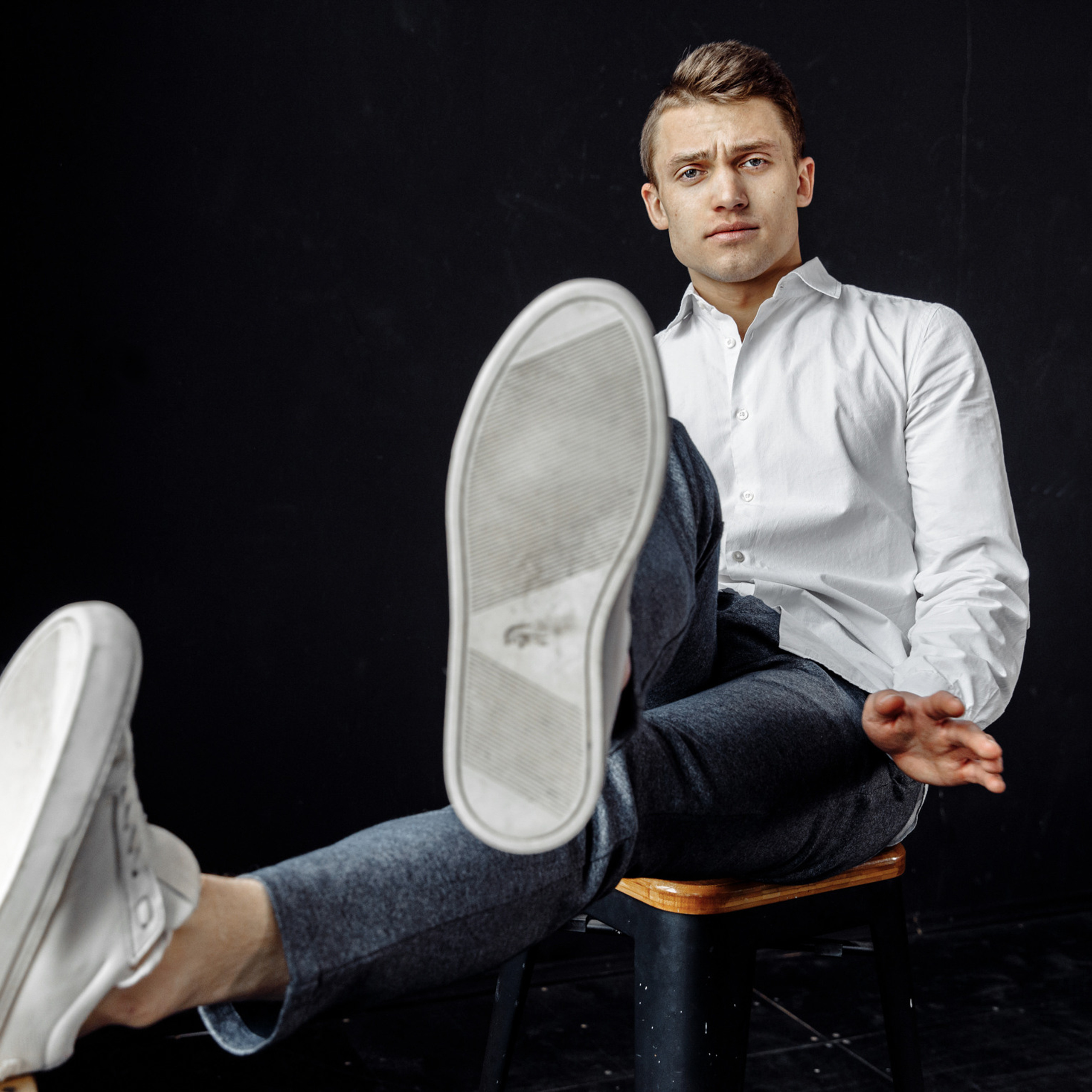 Студийная съемка. Кирилл