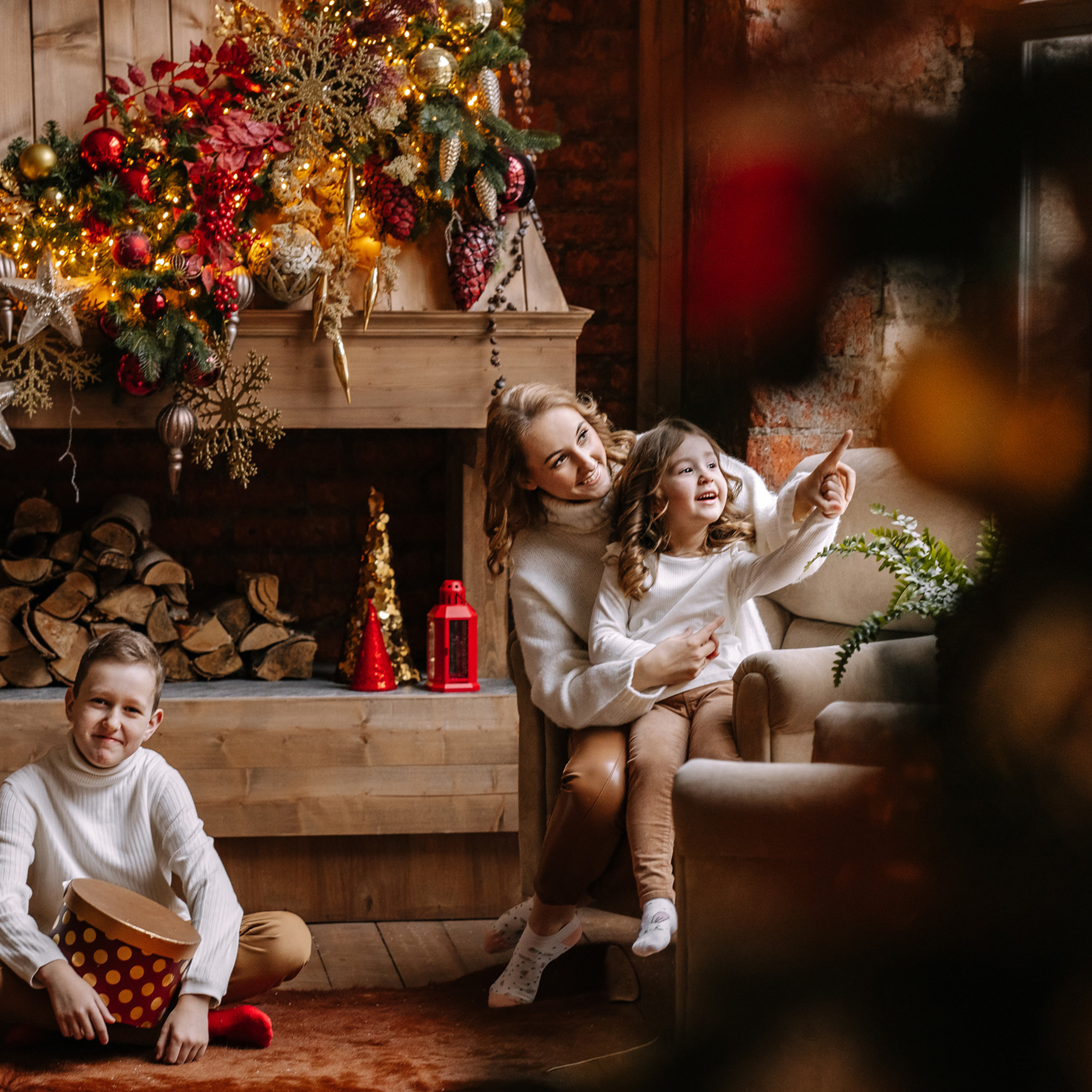 Оксана и Сергей, Артем и София