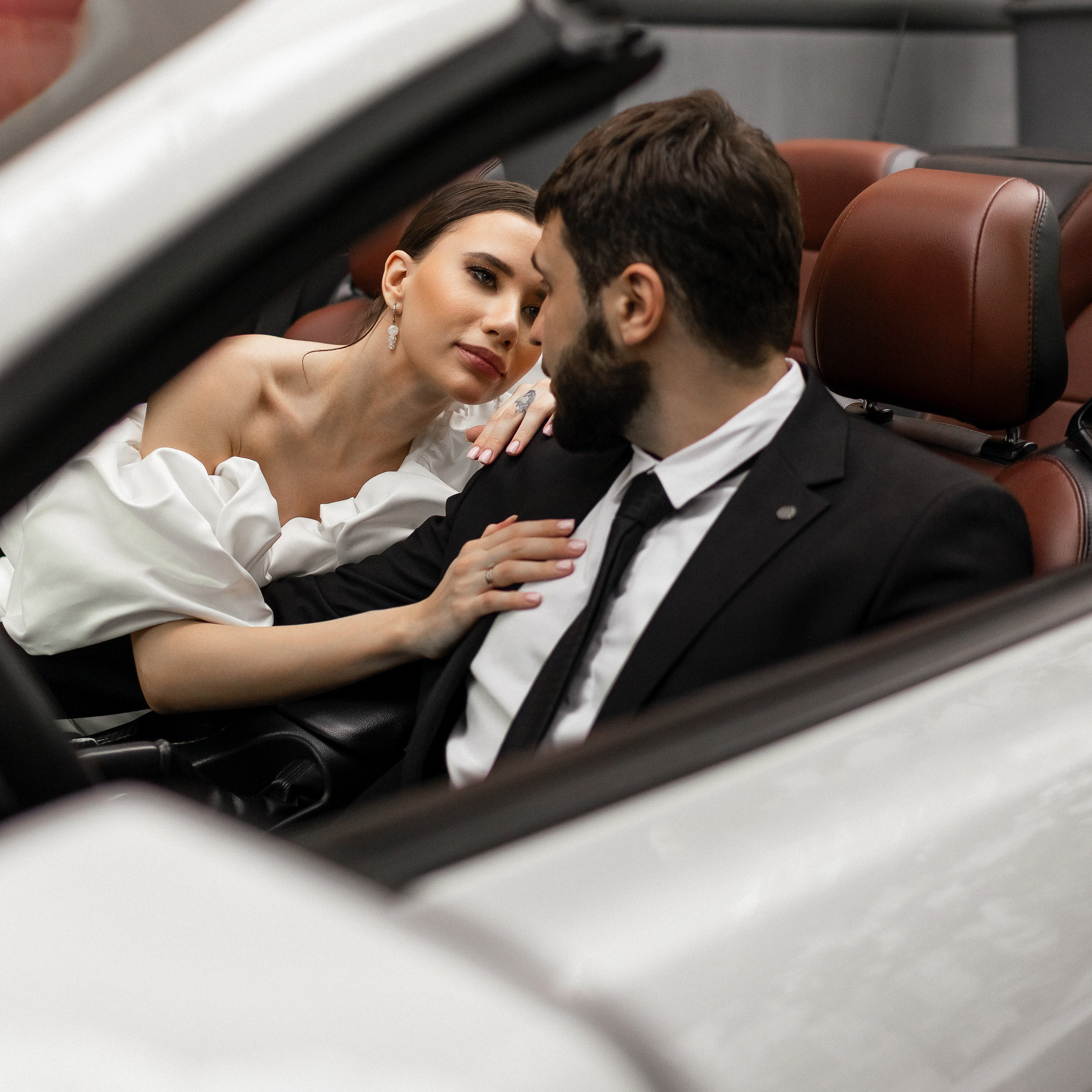 Съёмка с кабриолетом