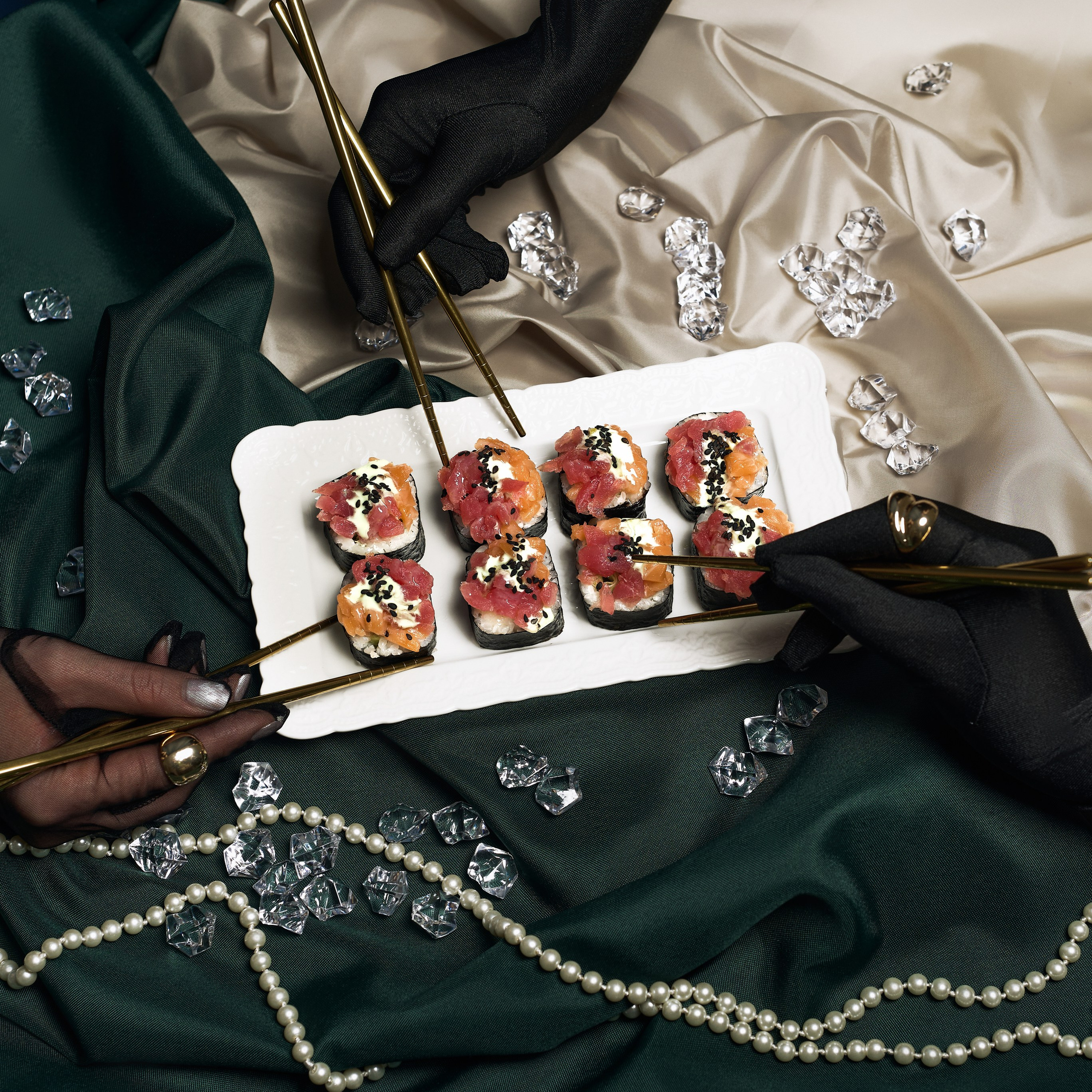 Premium menu сети кафе «Автосуши — Автопицца»