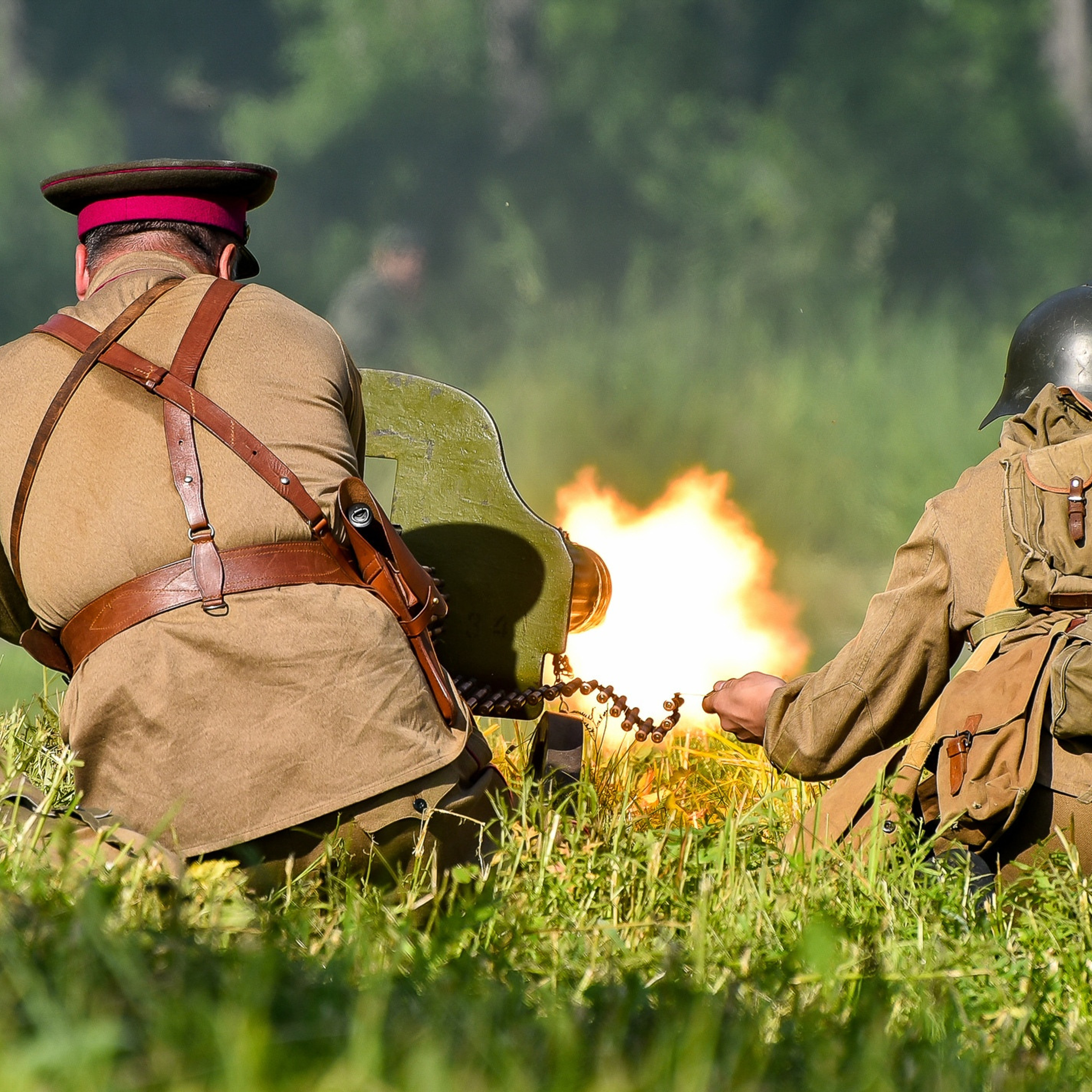 Реконструкция Нападение на погранзаставу 1941 год, 07.07.2019