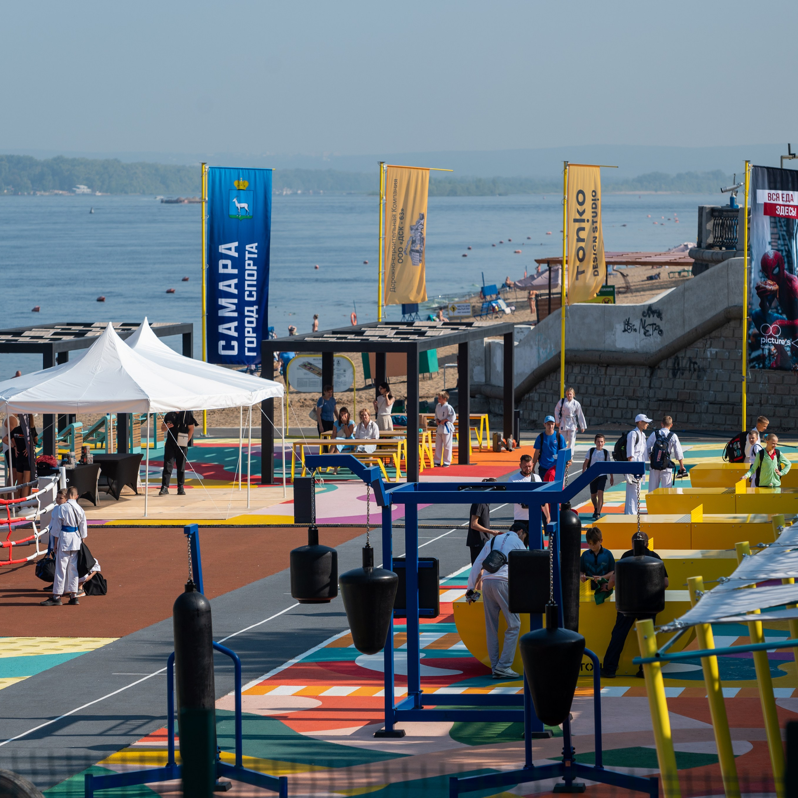 Открытие спортивной площадки «Место силы»