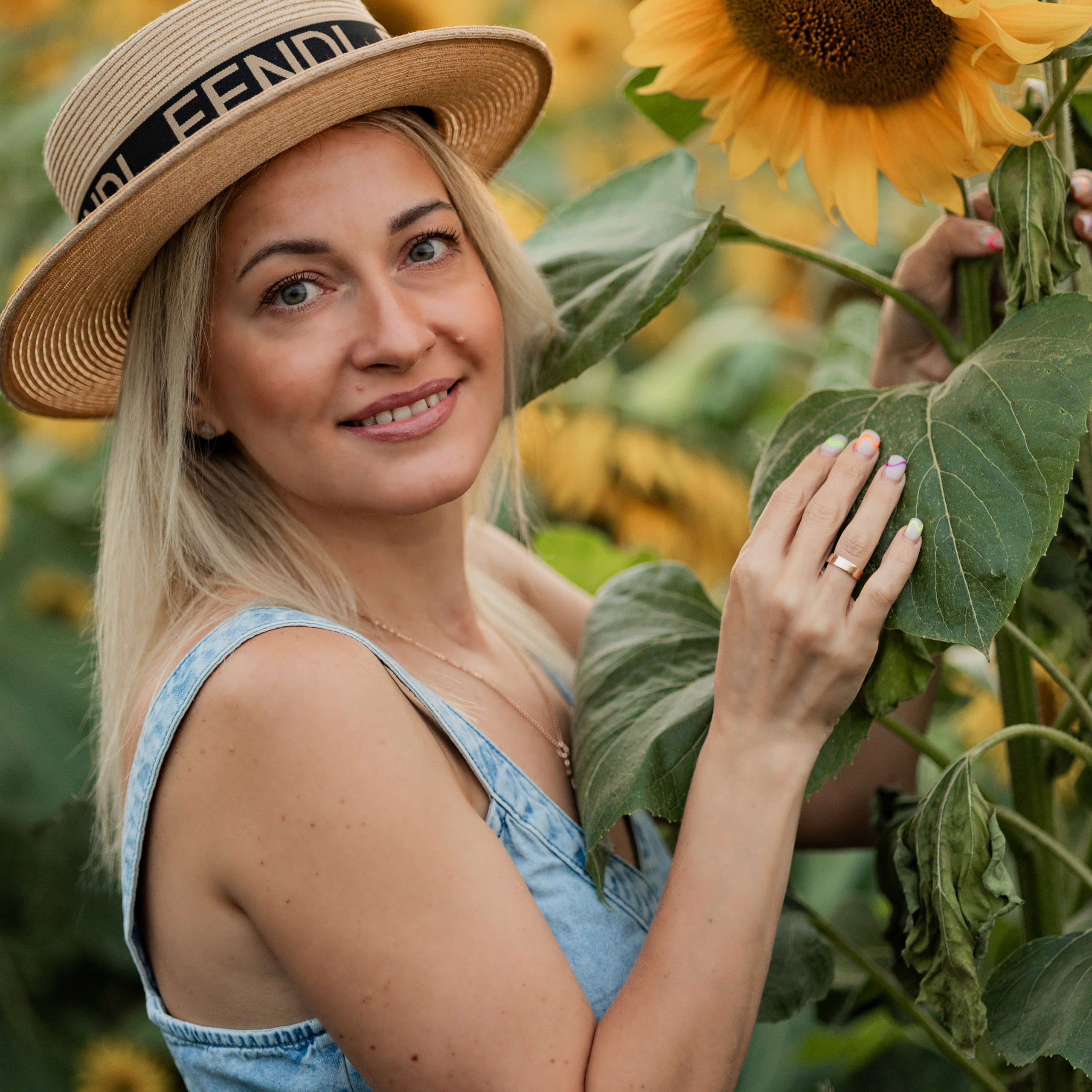 Подсолнухи