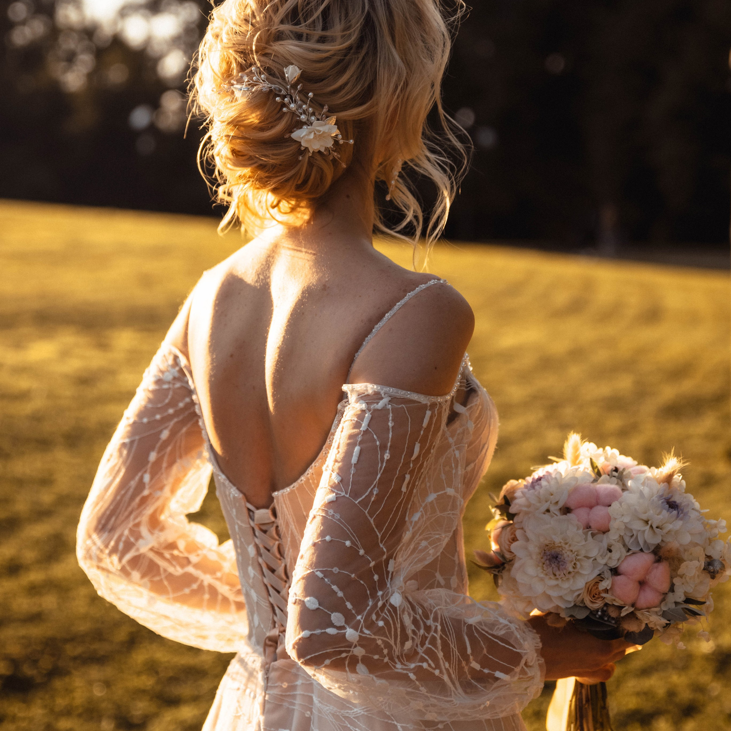 Свадебные прически