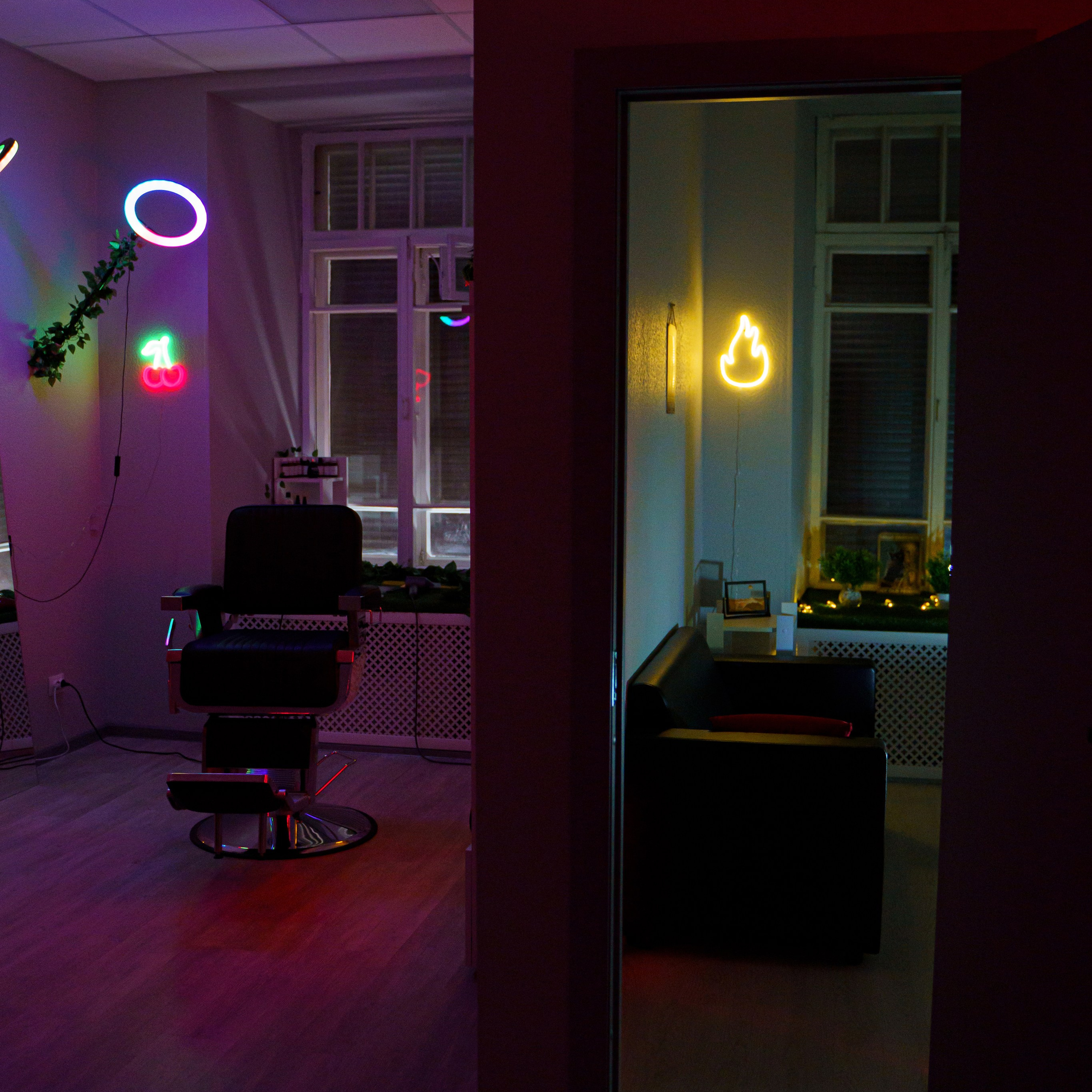 интерьерная съемка студии красоты