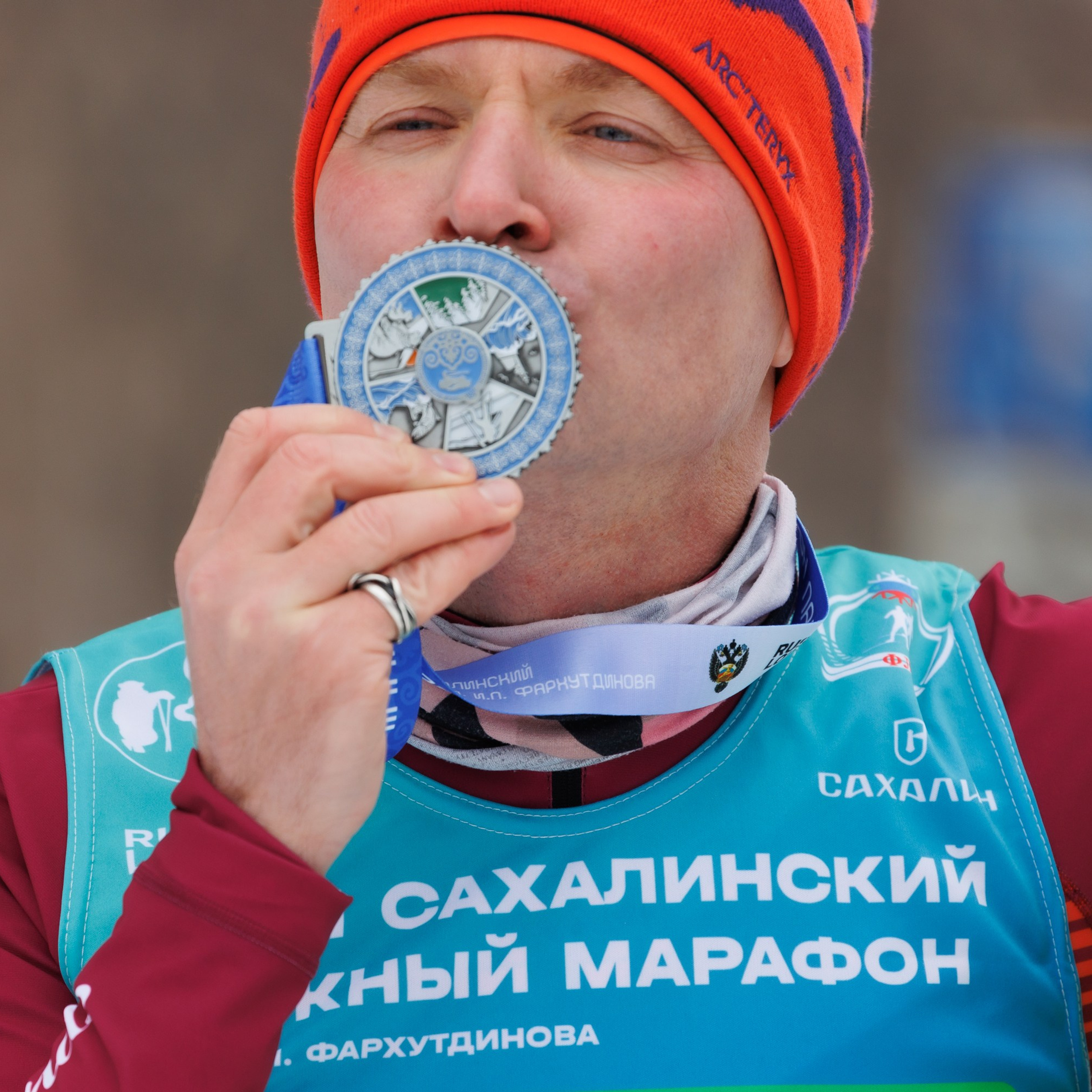 XXVII Сахалинский лыжный марафон. Фотограф Анастасия Зубкова