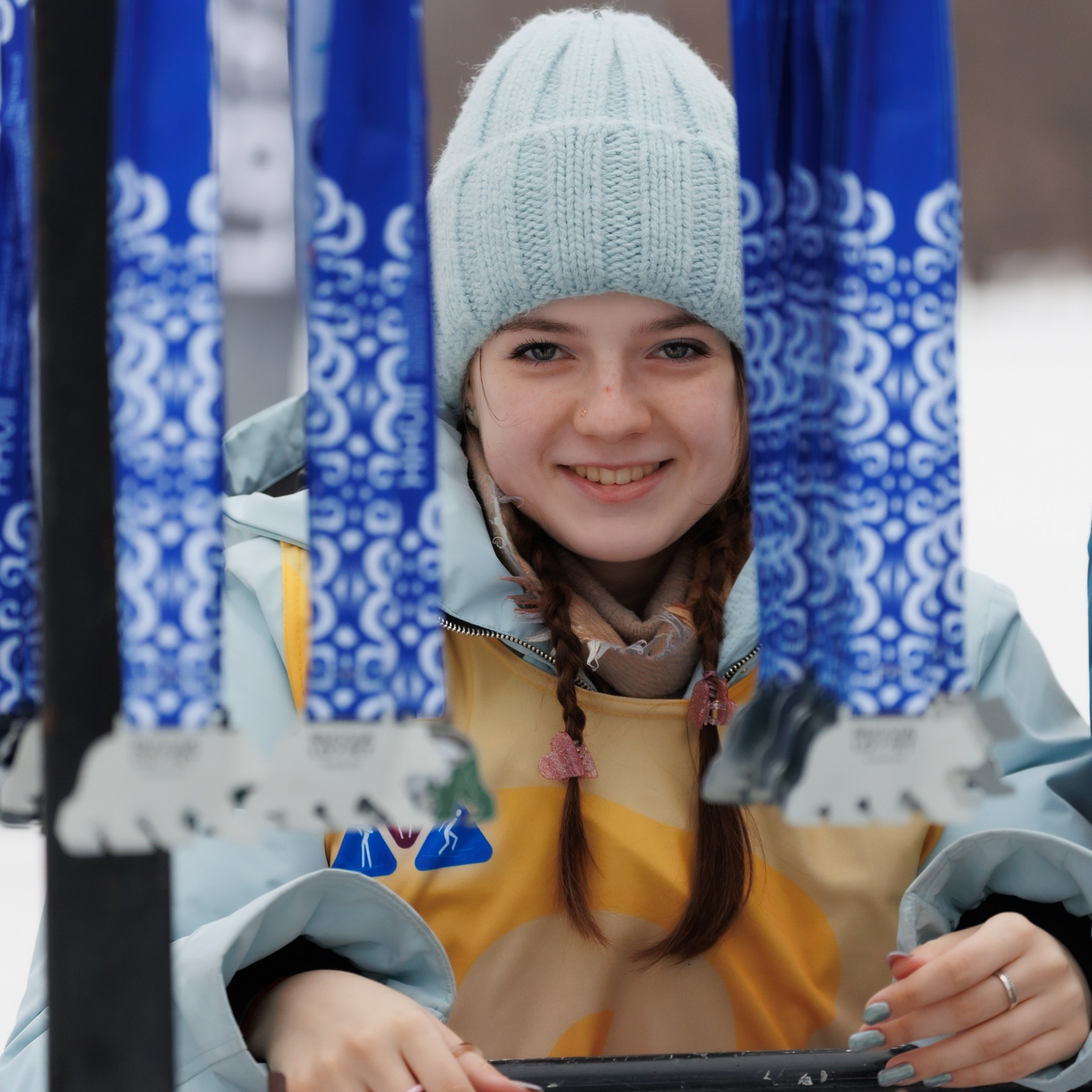 XXVII Сахалинский лыжный марафон. Фотограф Анастасия Зубкова