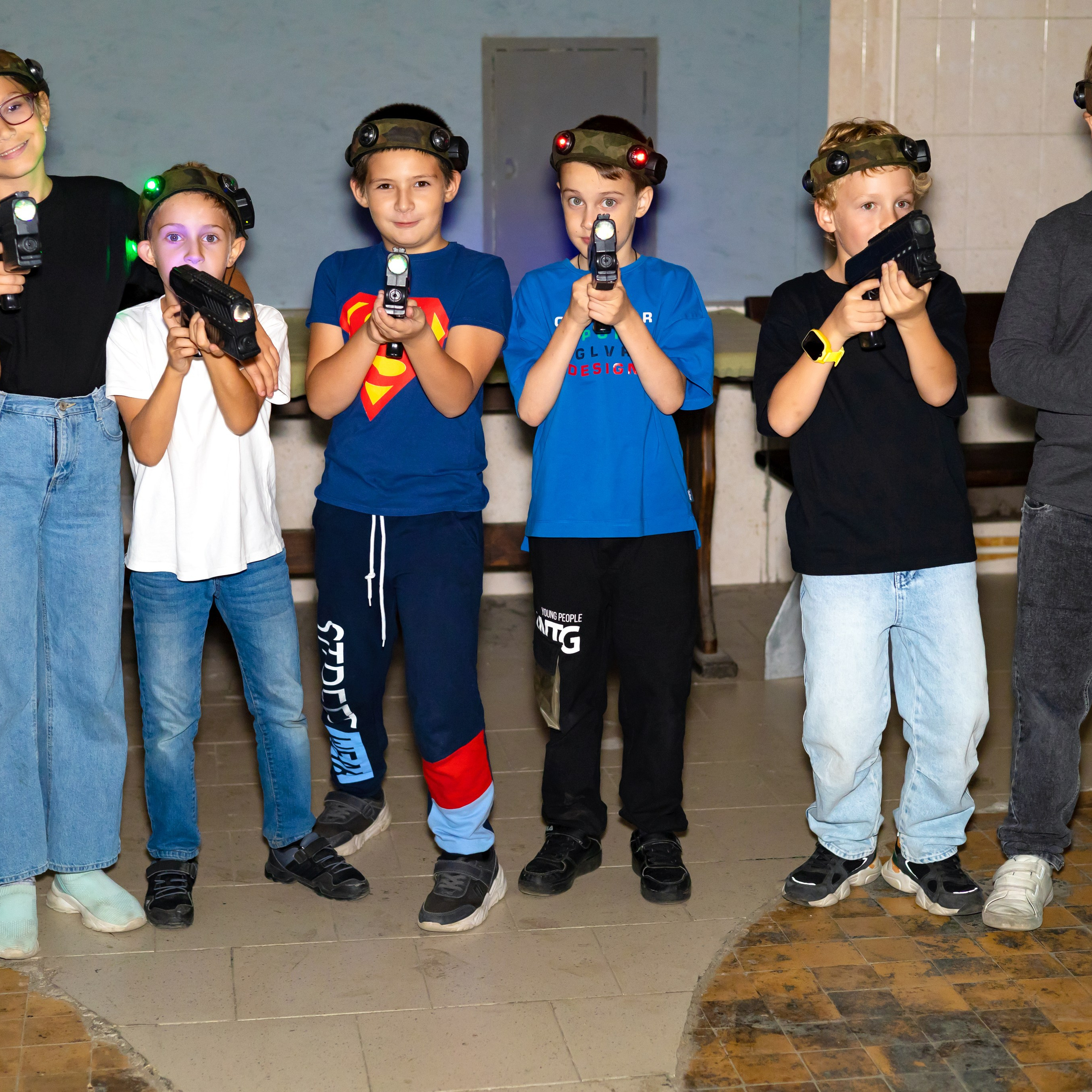 День рождения Максима в Лазертаг