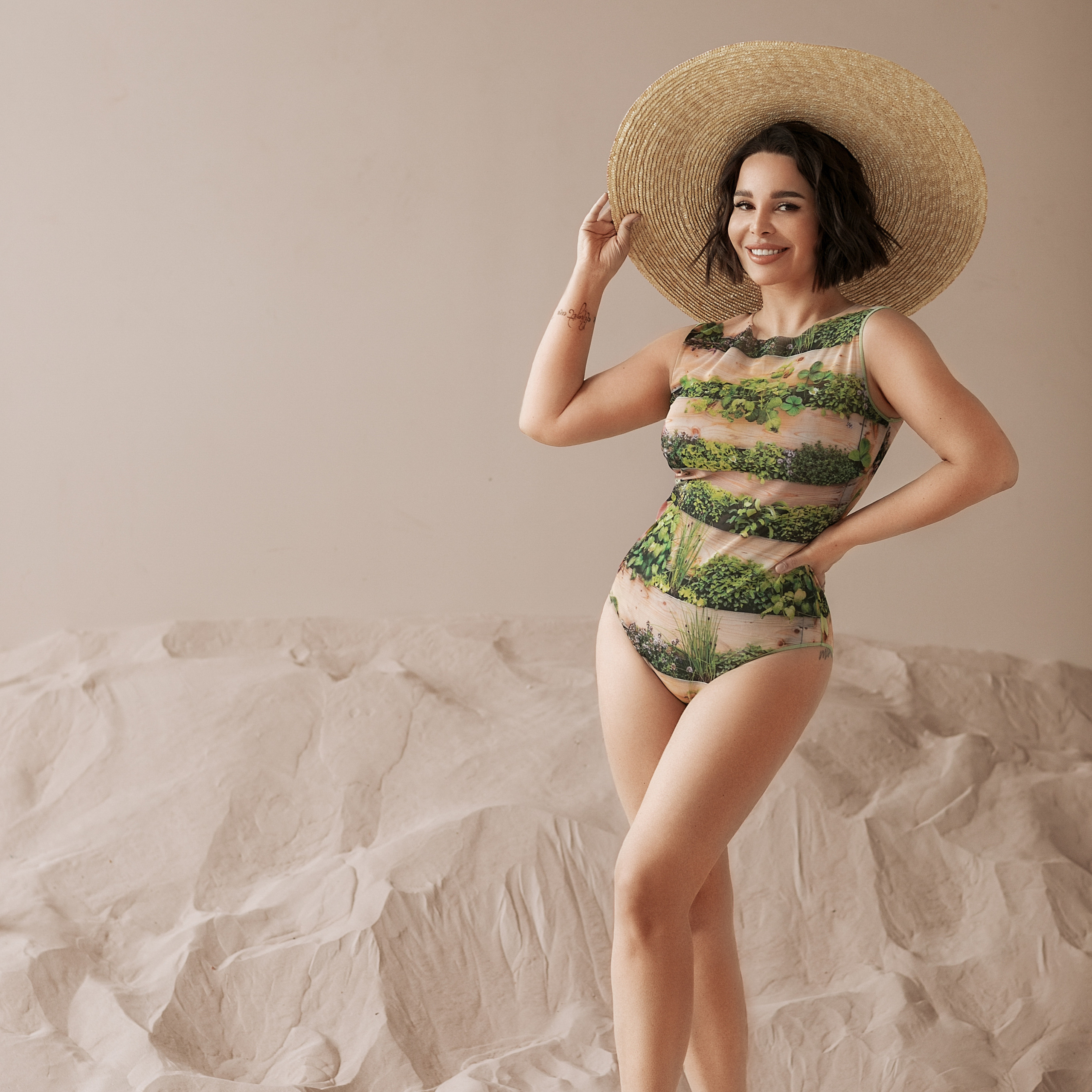 Рекламная съёмка купальников для блогера