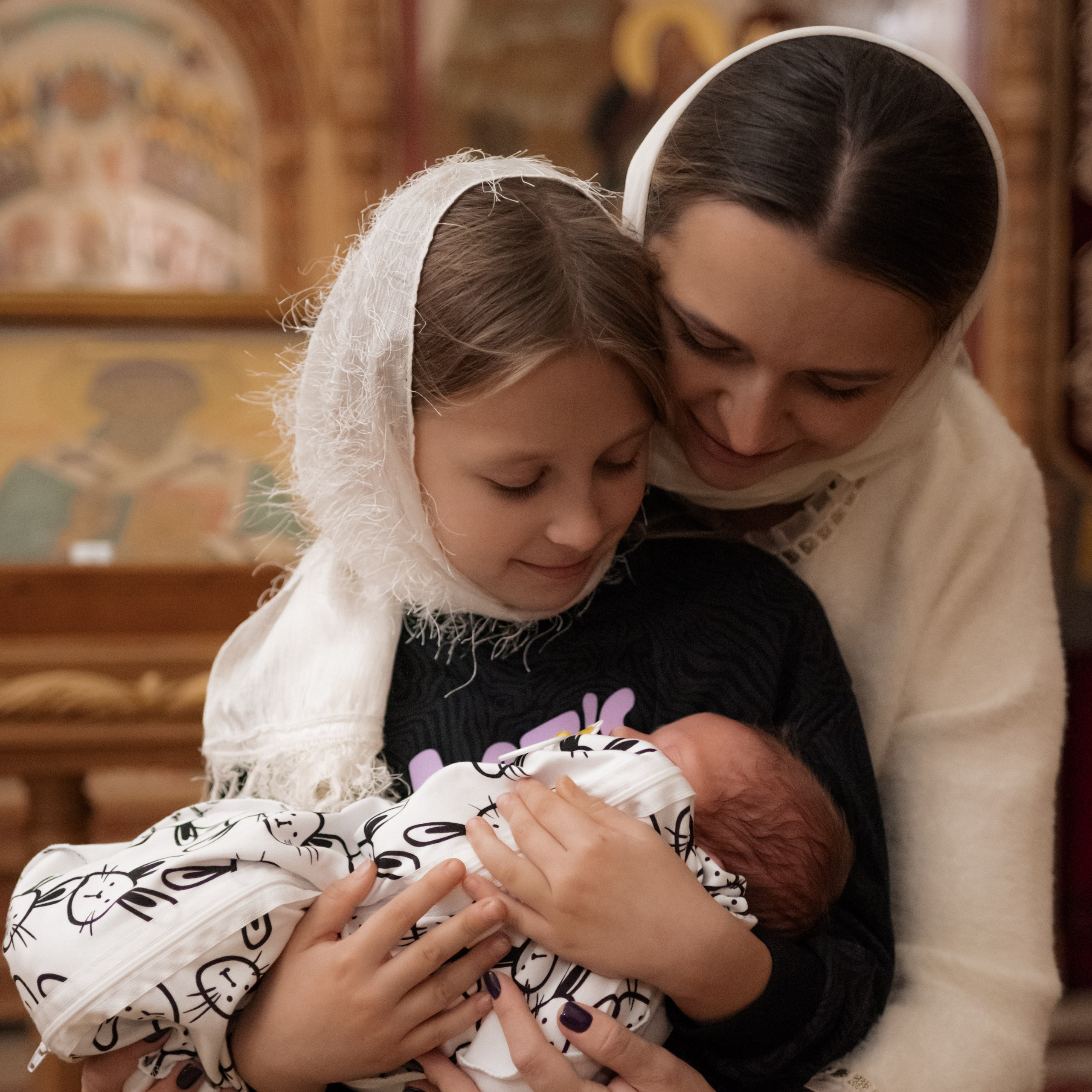 Таинство крещения Степана