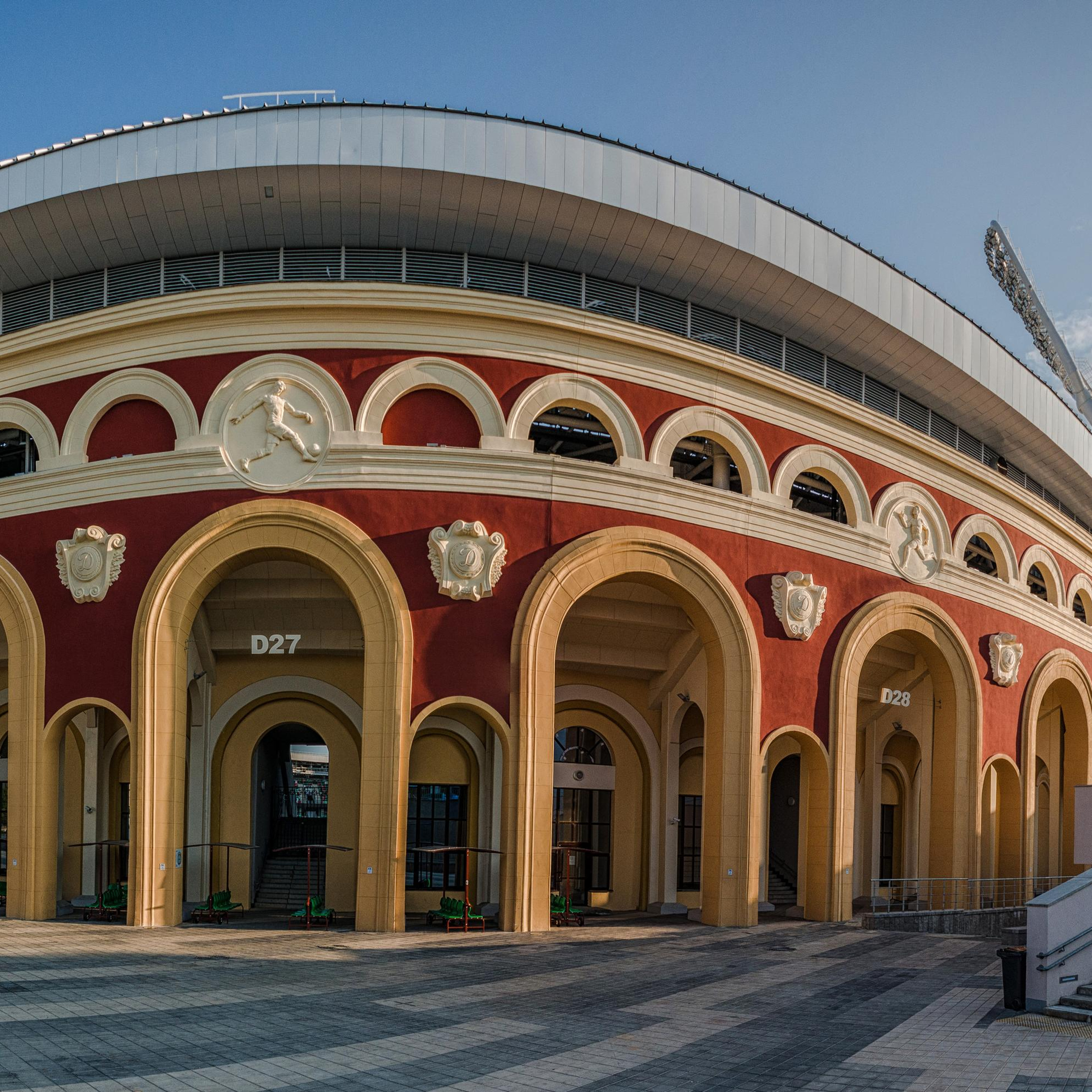 Архитектурная фотосъемка —Национальный олимпийский стадион «Динамо»  г. Минск