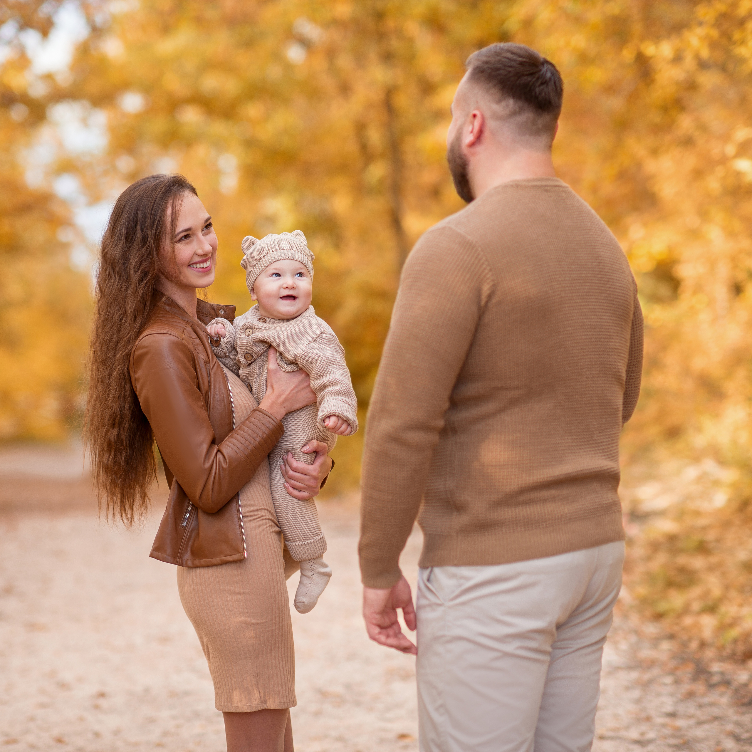 В осеннем лесу