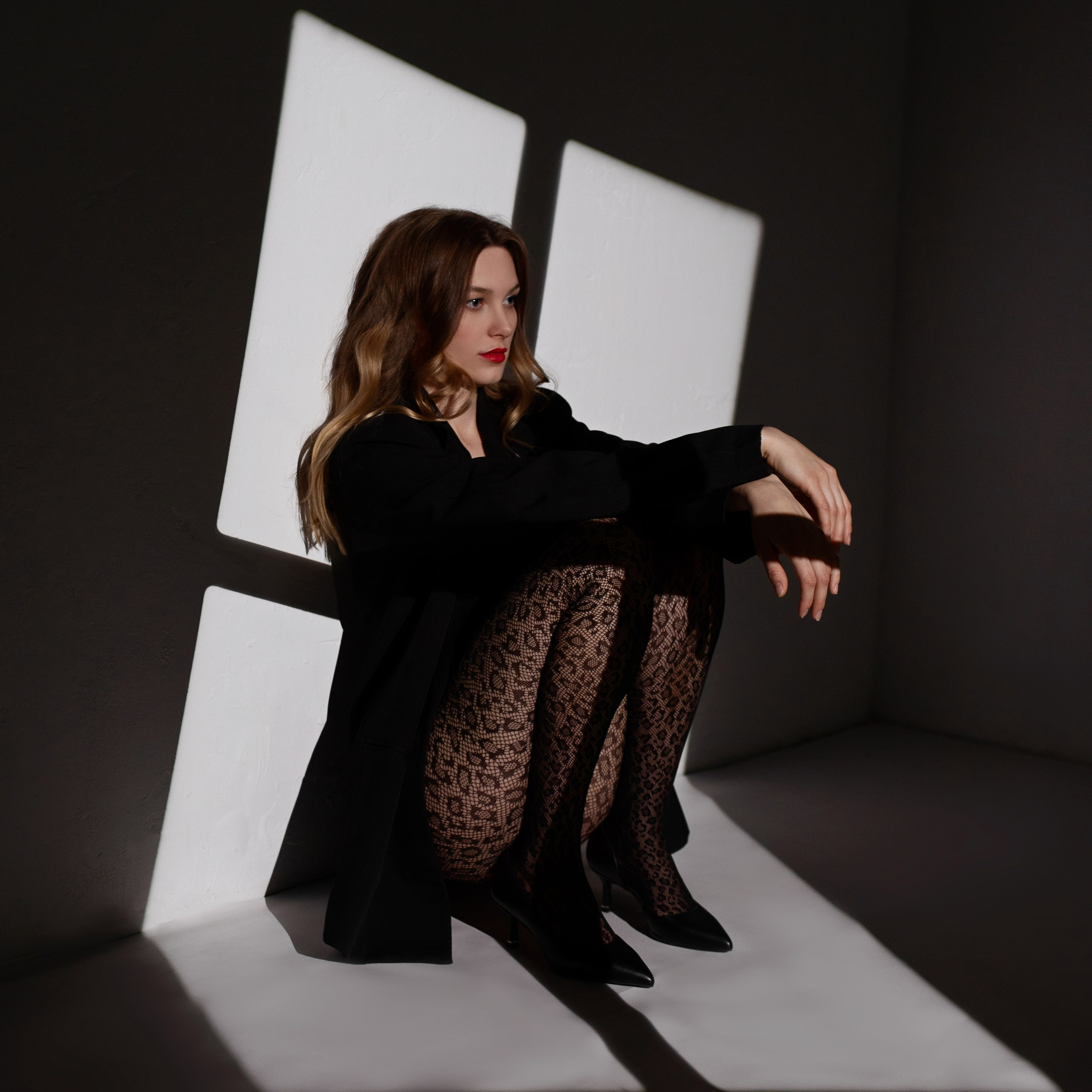 Фотосессия с использованием оптической насадки и гобо масок