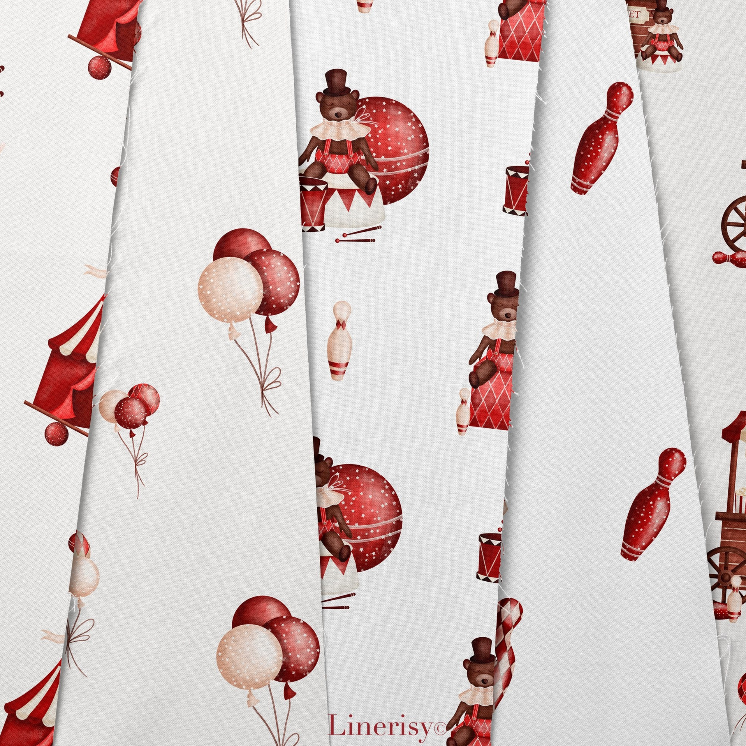 Графическая коллекция «Цирк». Художник-иллюстратор Евгения Бекренёва