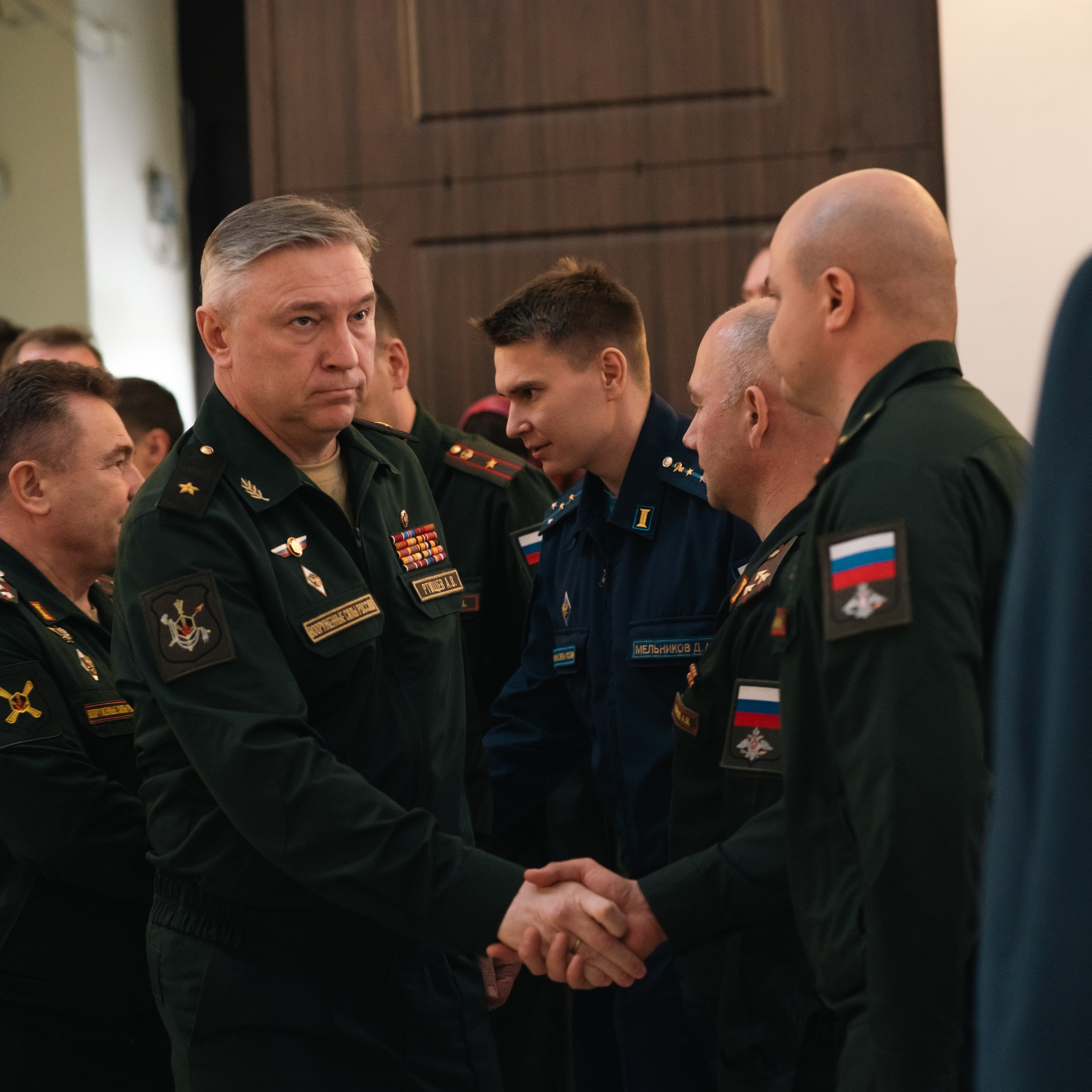 Храм Андрея Боголюбского, служба с участием войск РХБ защиты