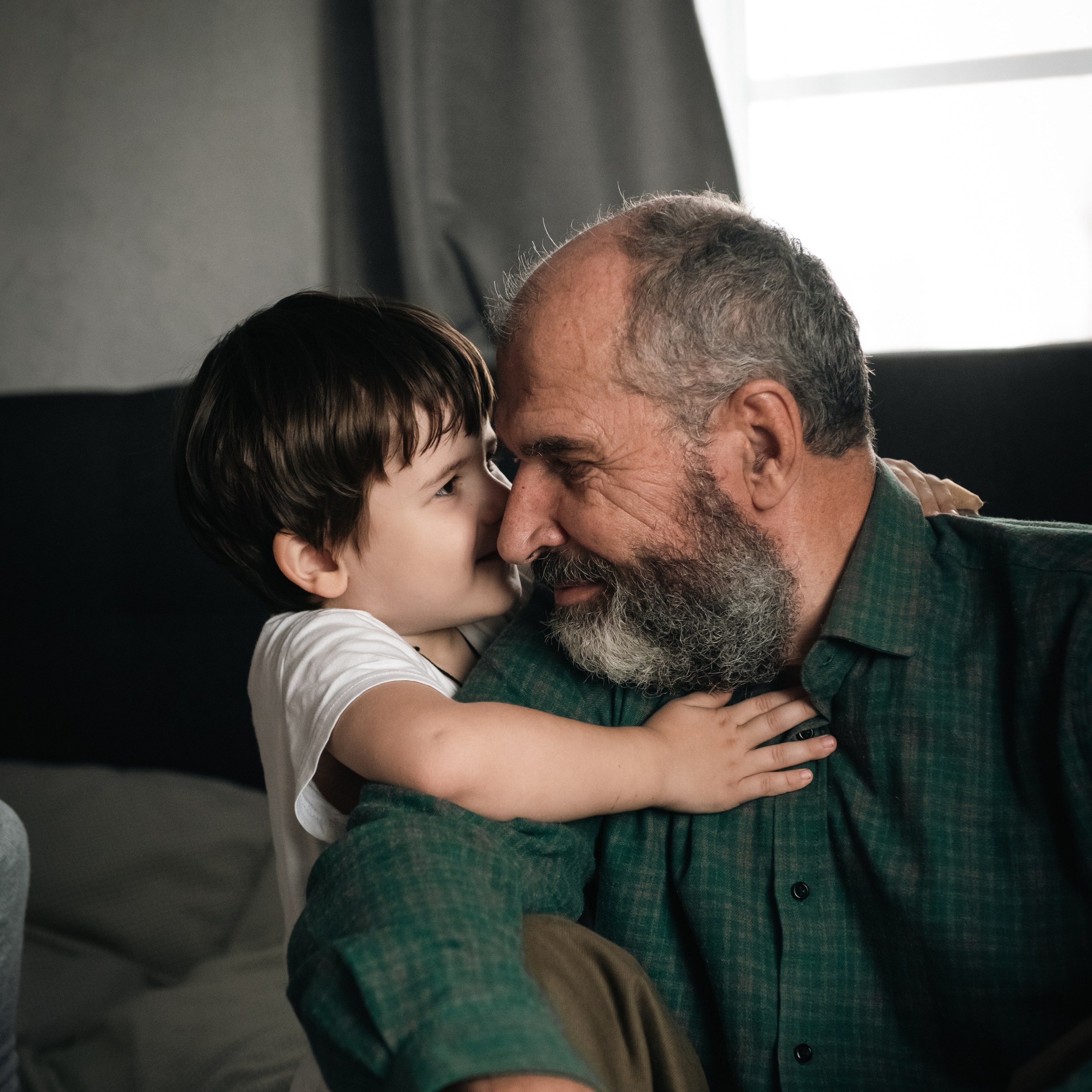 С дедушкой