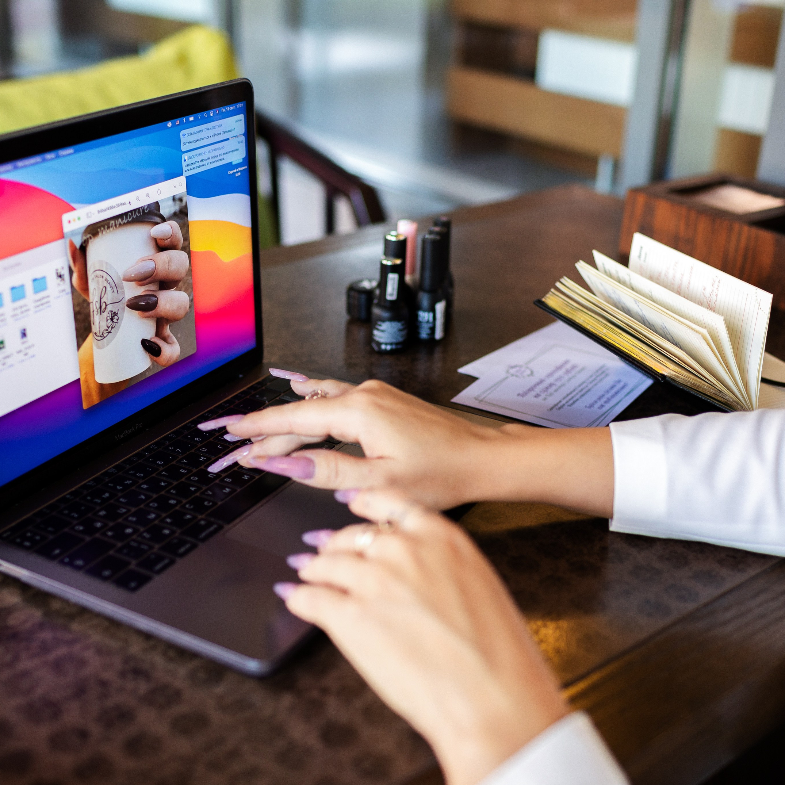 Контент съемка для ногтевого мастера. Фотограф в Краснодаре Татьяна Безугляк