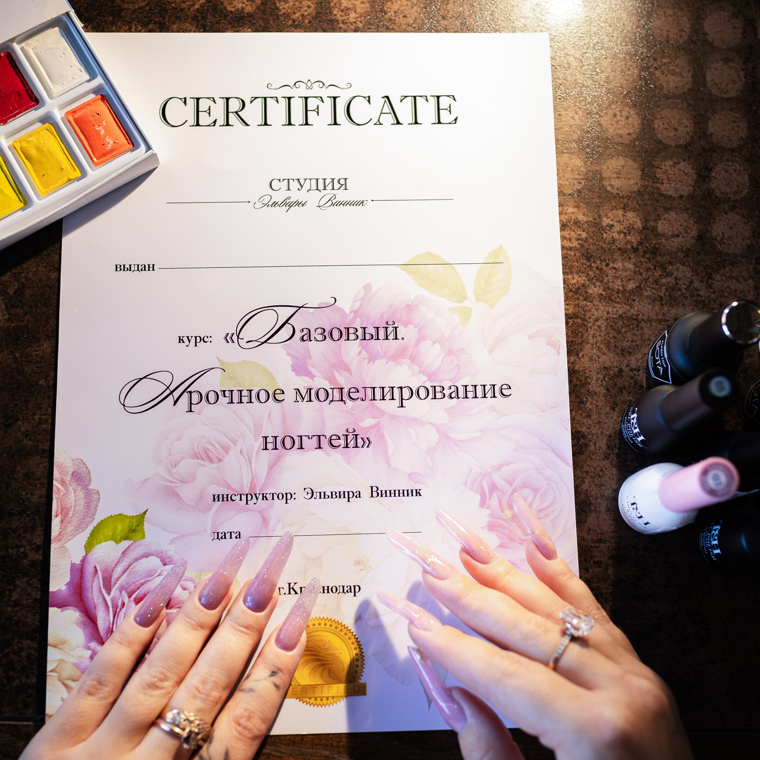 Контент съемка для ногтевого мастера. Фотограф в Краснодаре Татьяна Безугляк
