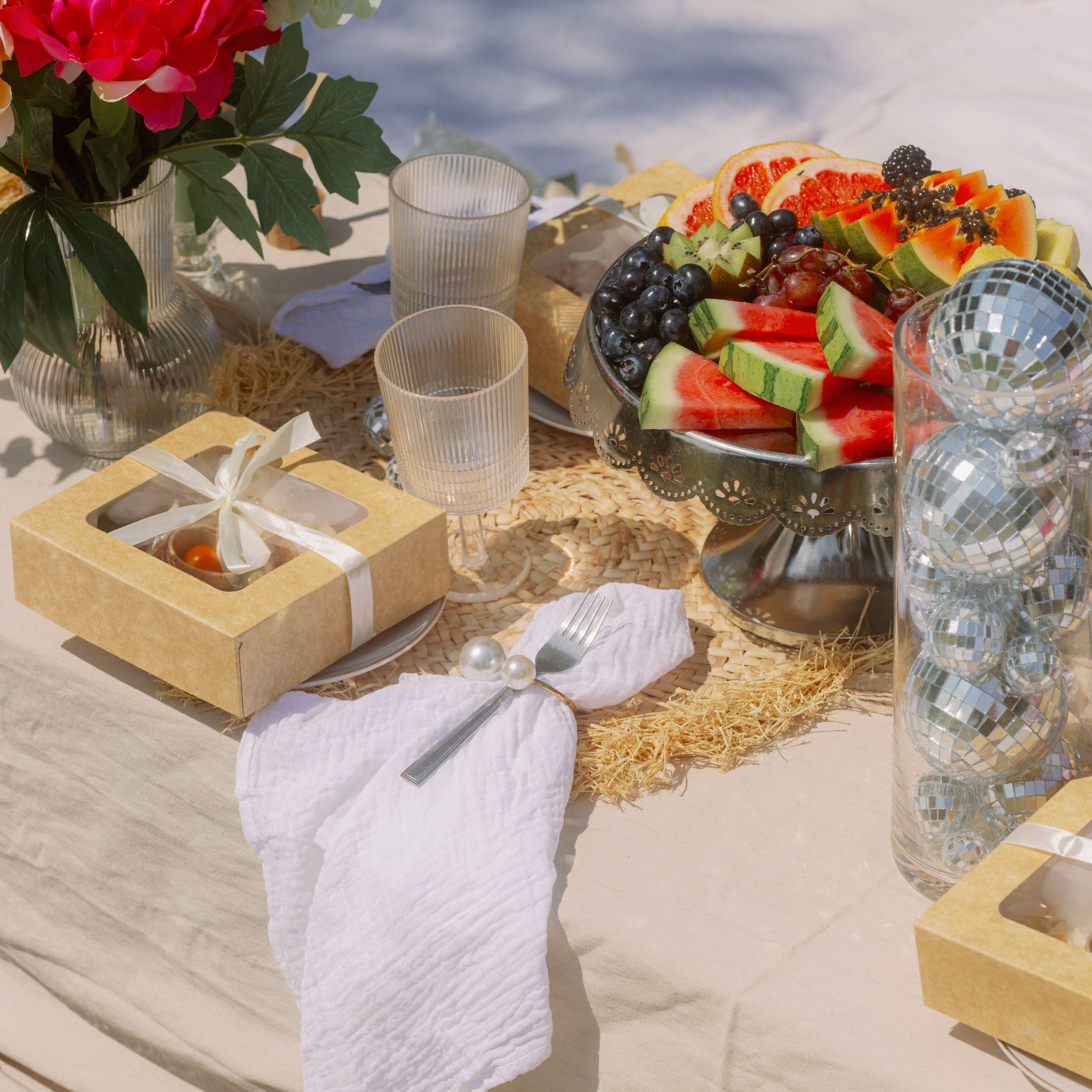 Bachelorette picnic in Barcelona