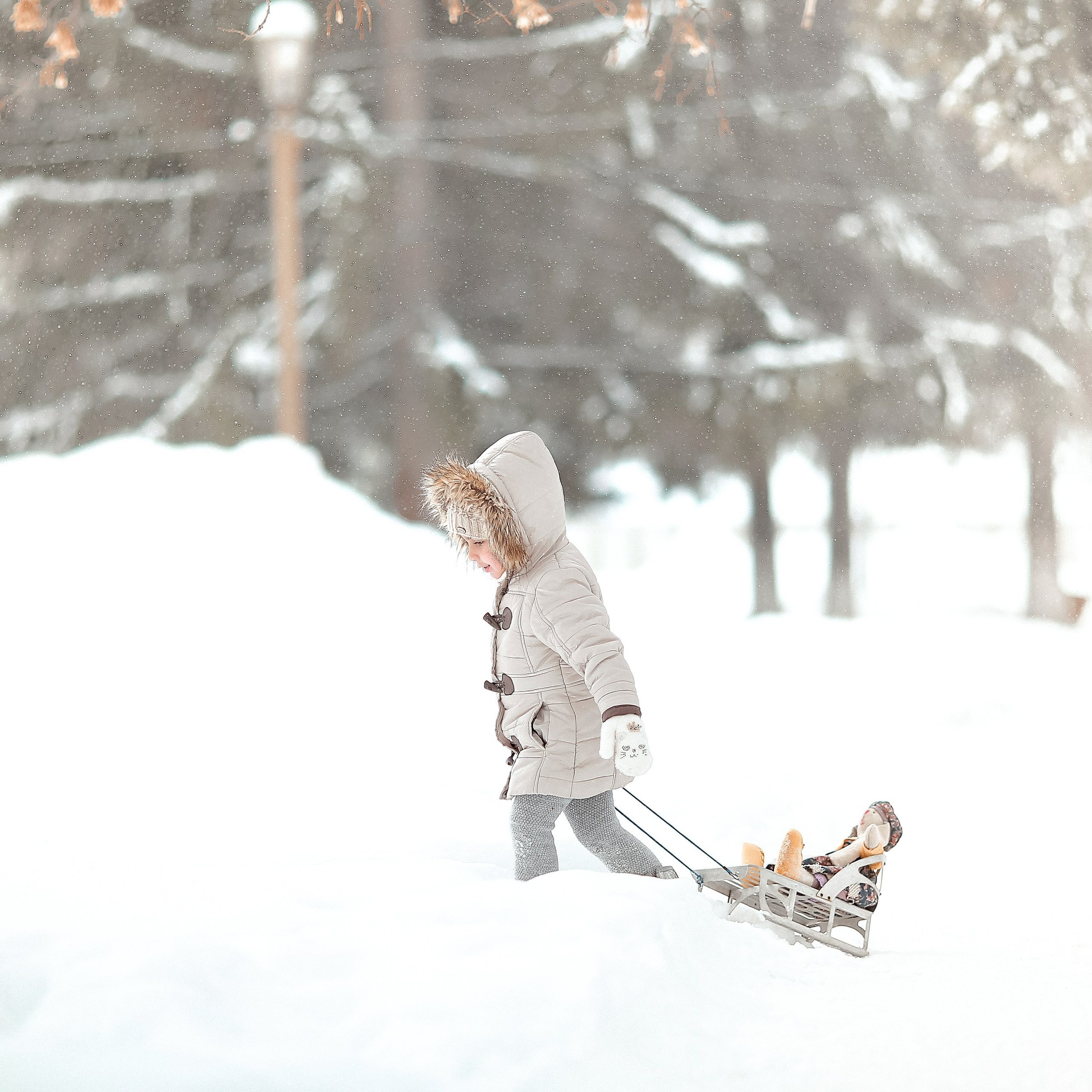 Белоснежная зима