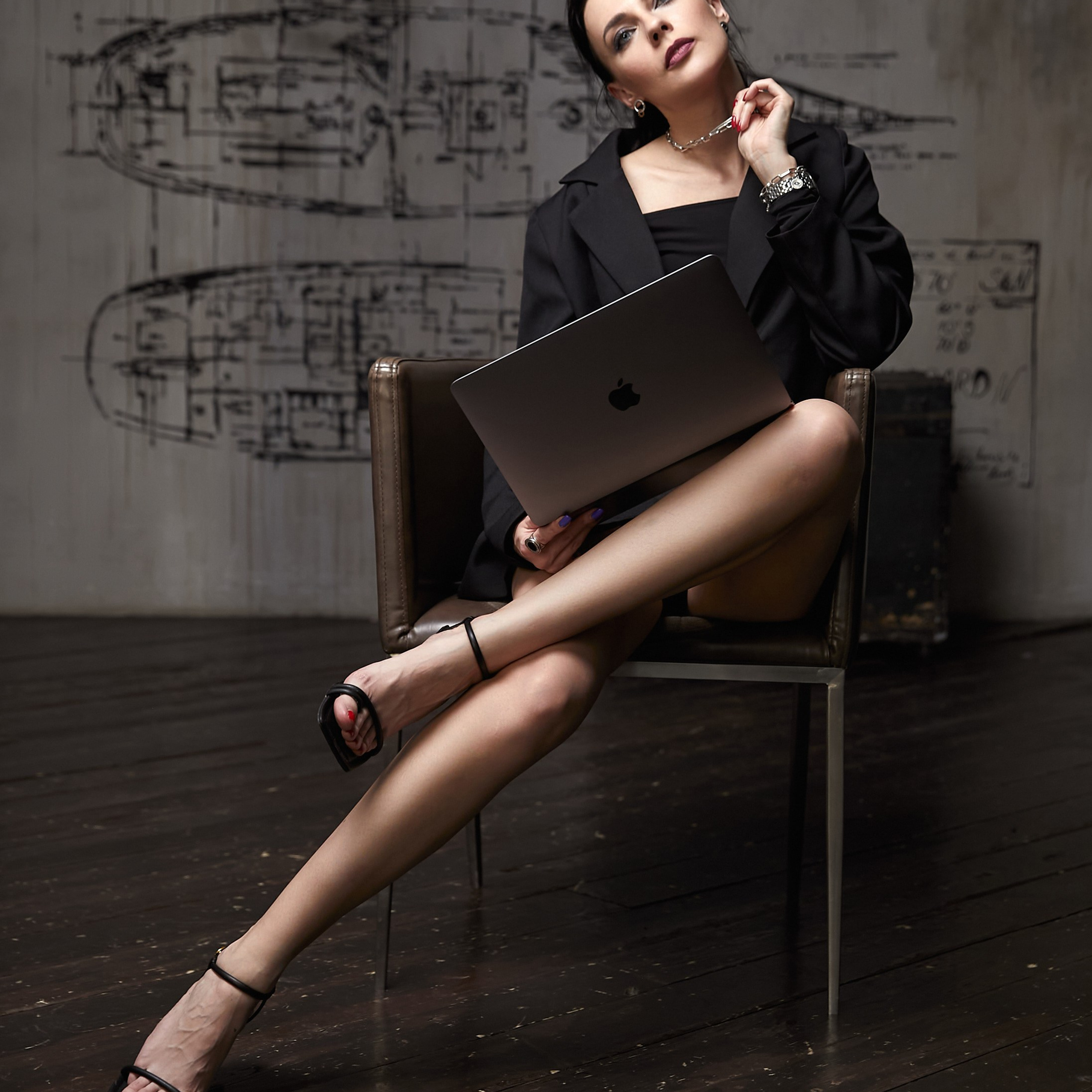 Экспресс-съёмка Кости и Ани в студии