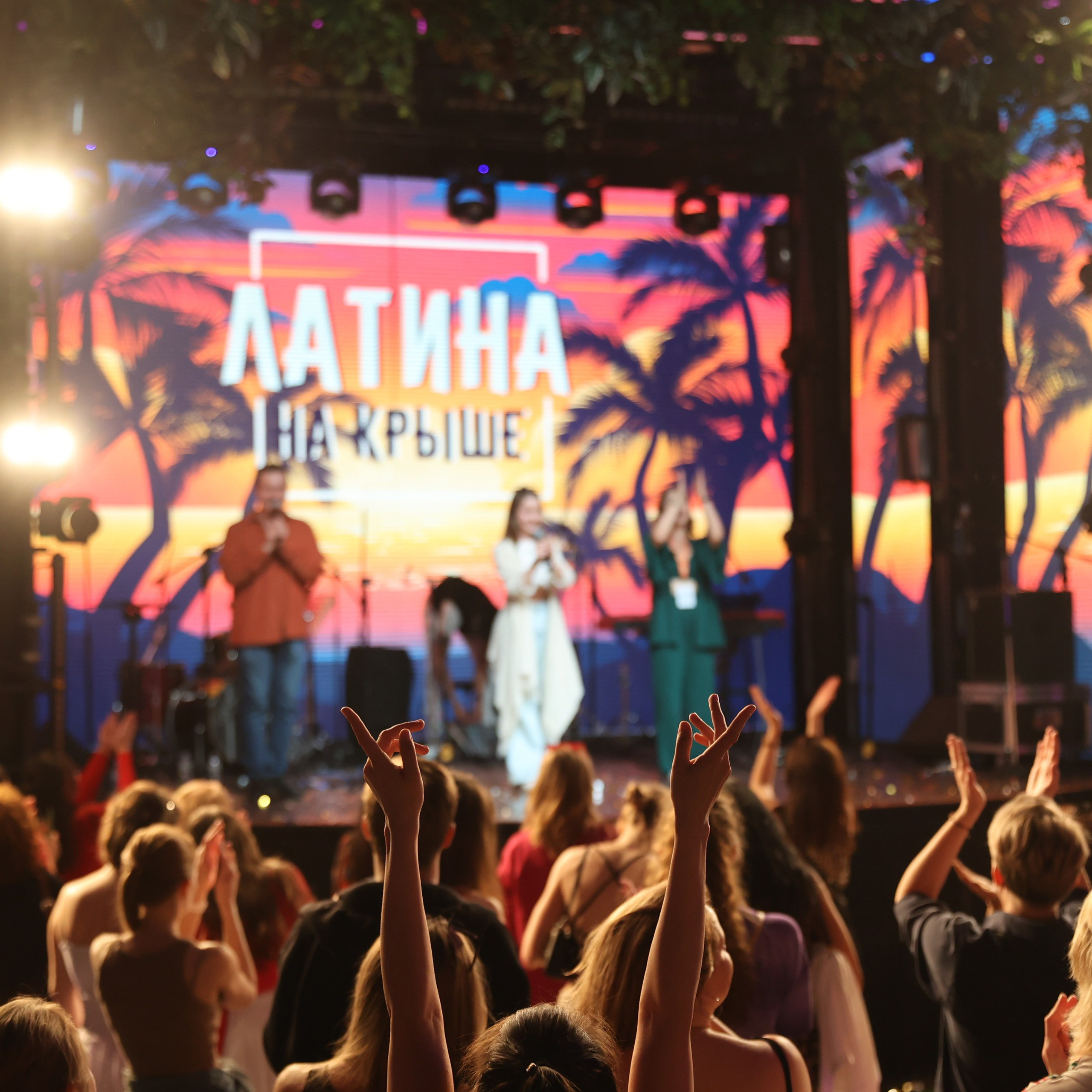 Латина на крыше