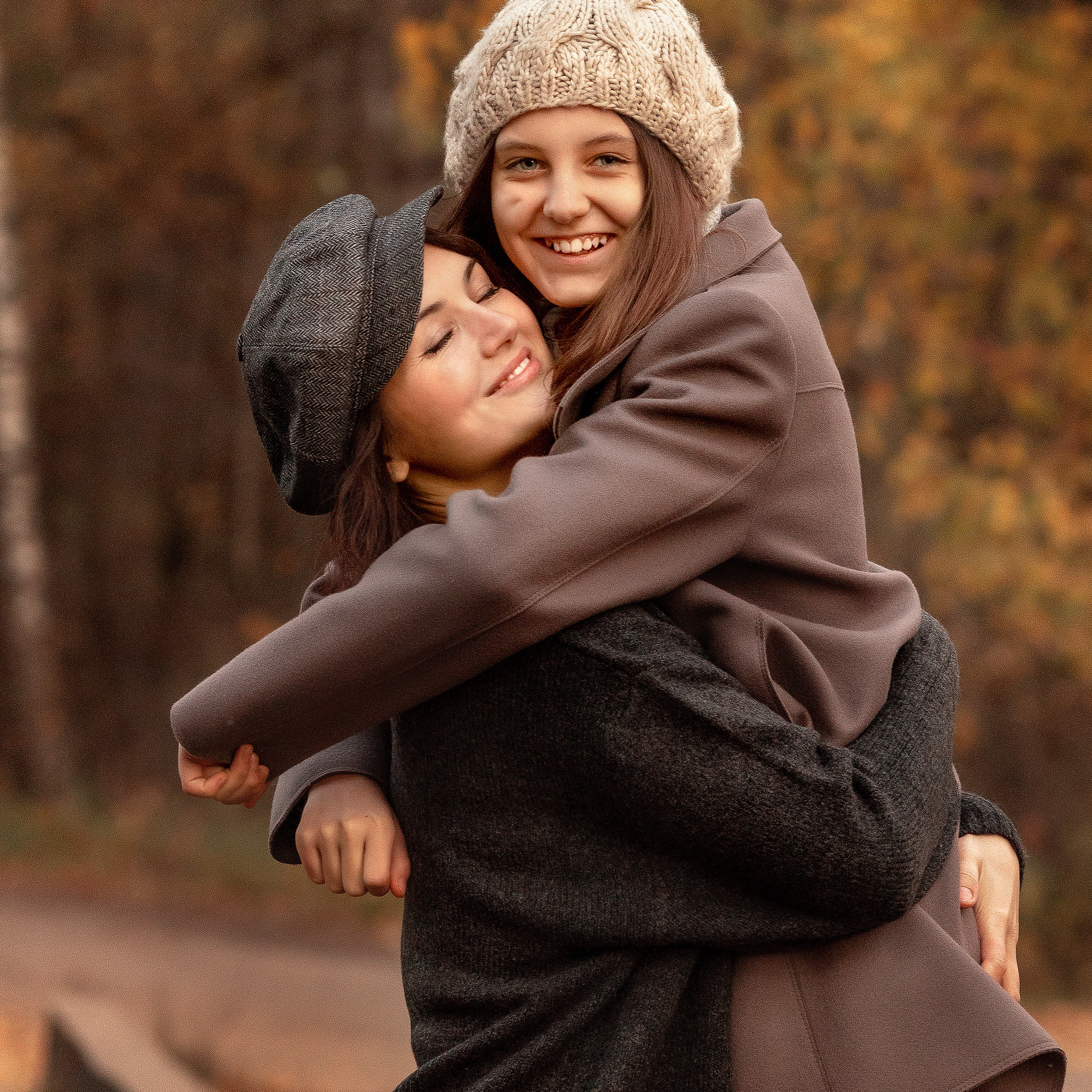 Семейная осенняя фотосессия Дарьи