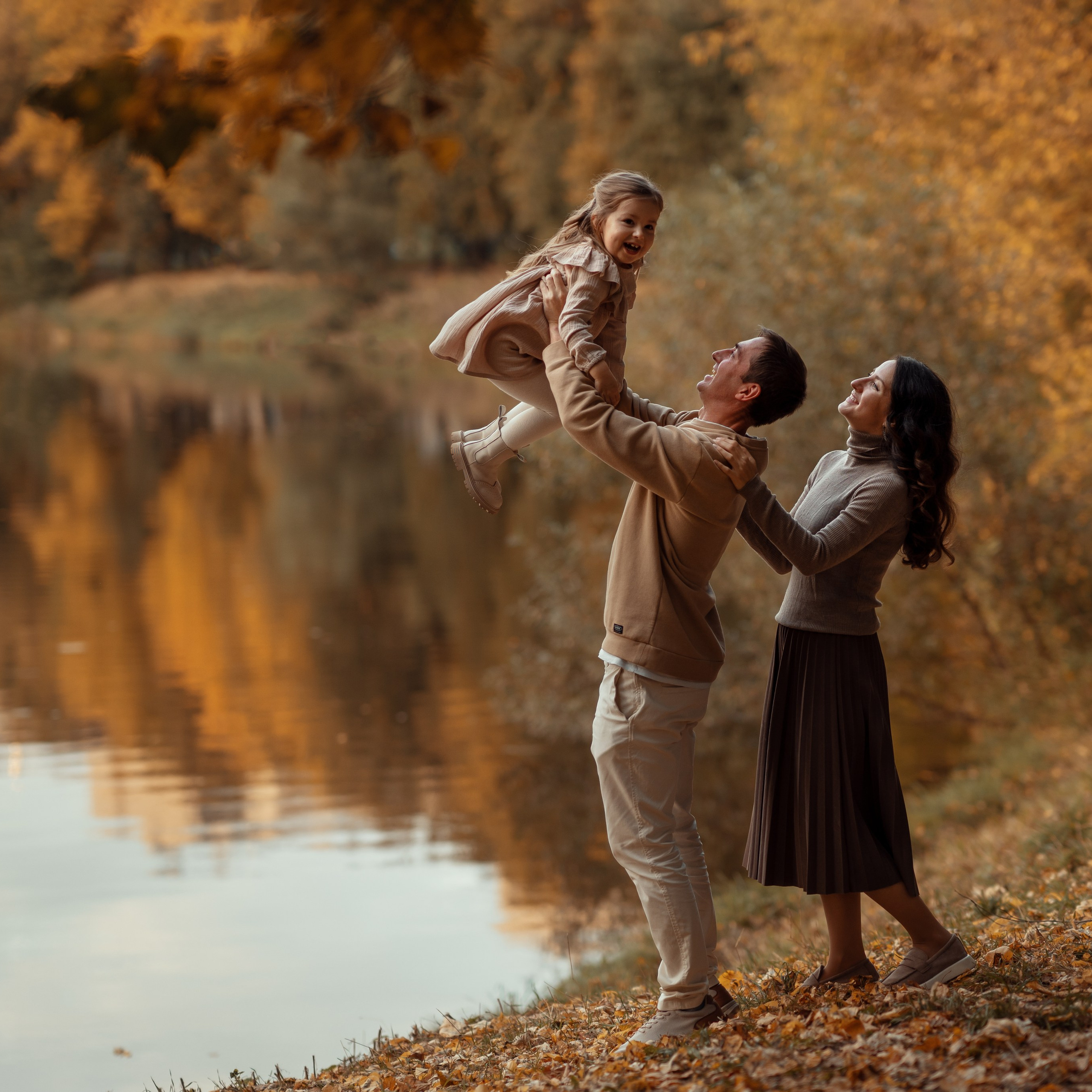 На природе