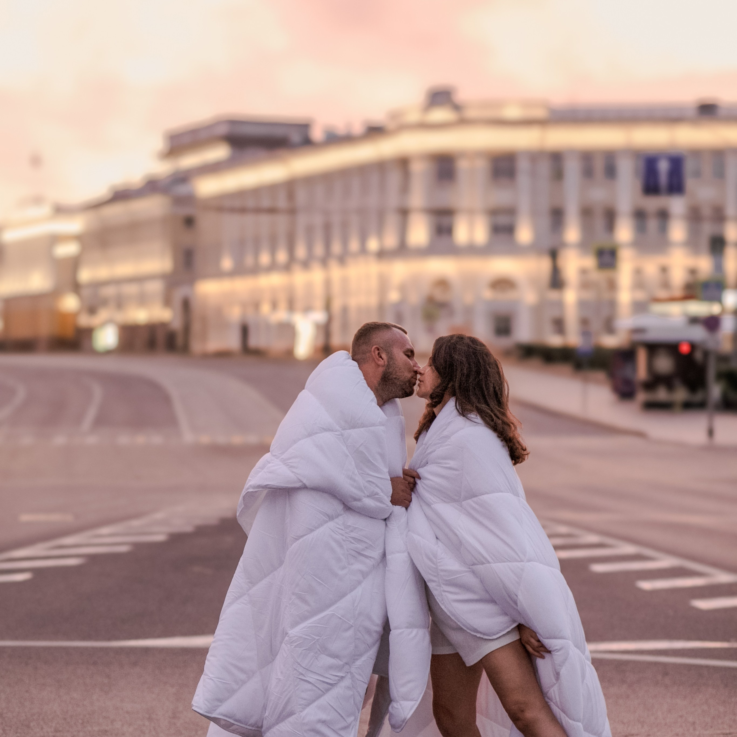 На рассвете