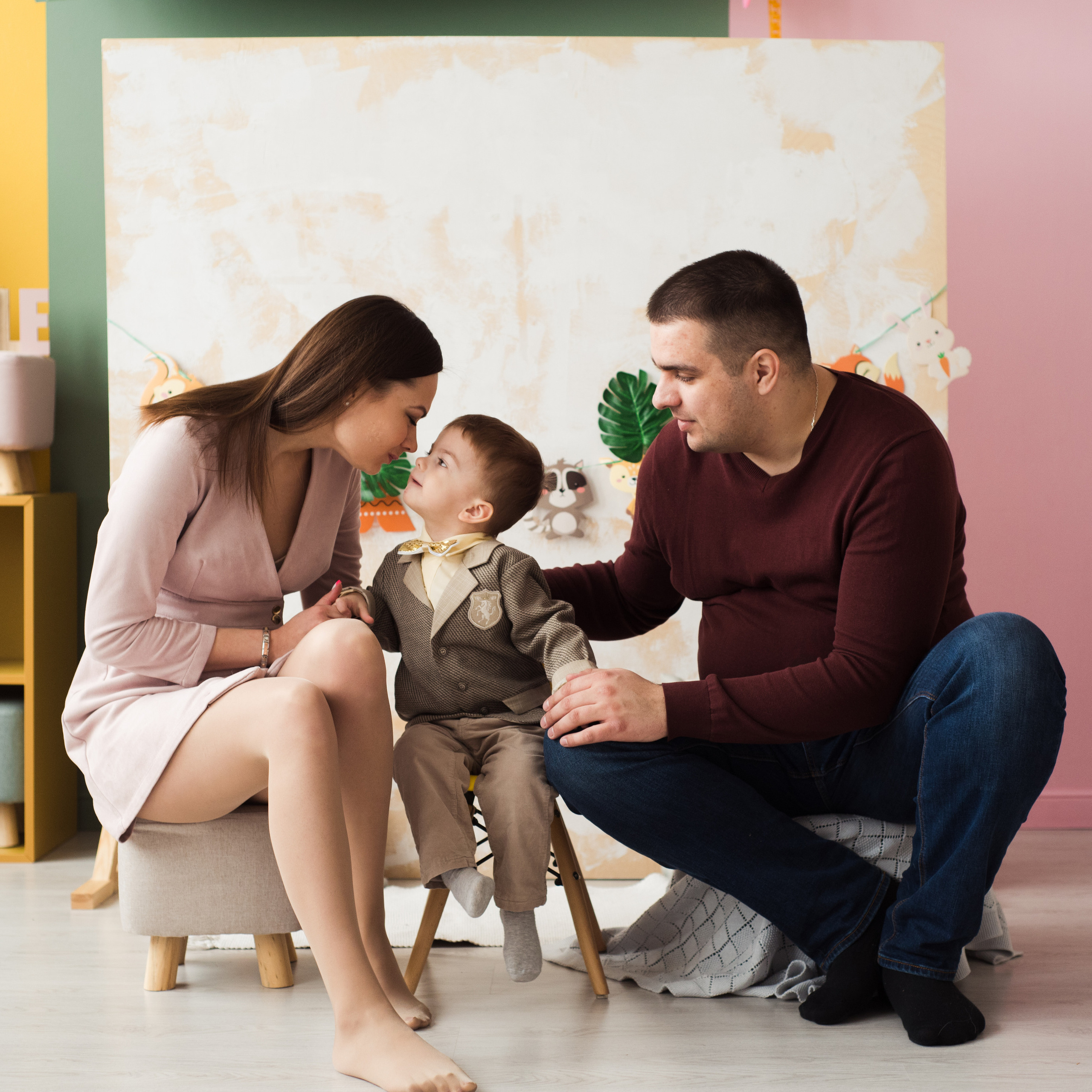 Анна, Константин и Рома. Семейный фотограф в Омске Смирнова Светлана