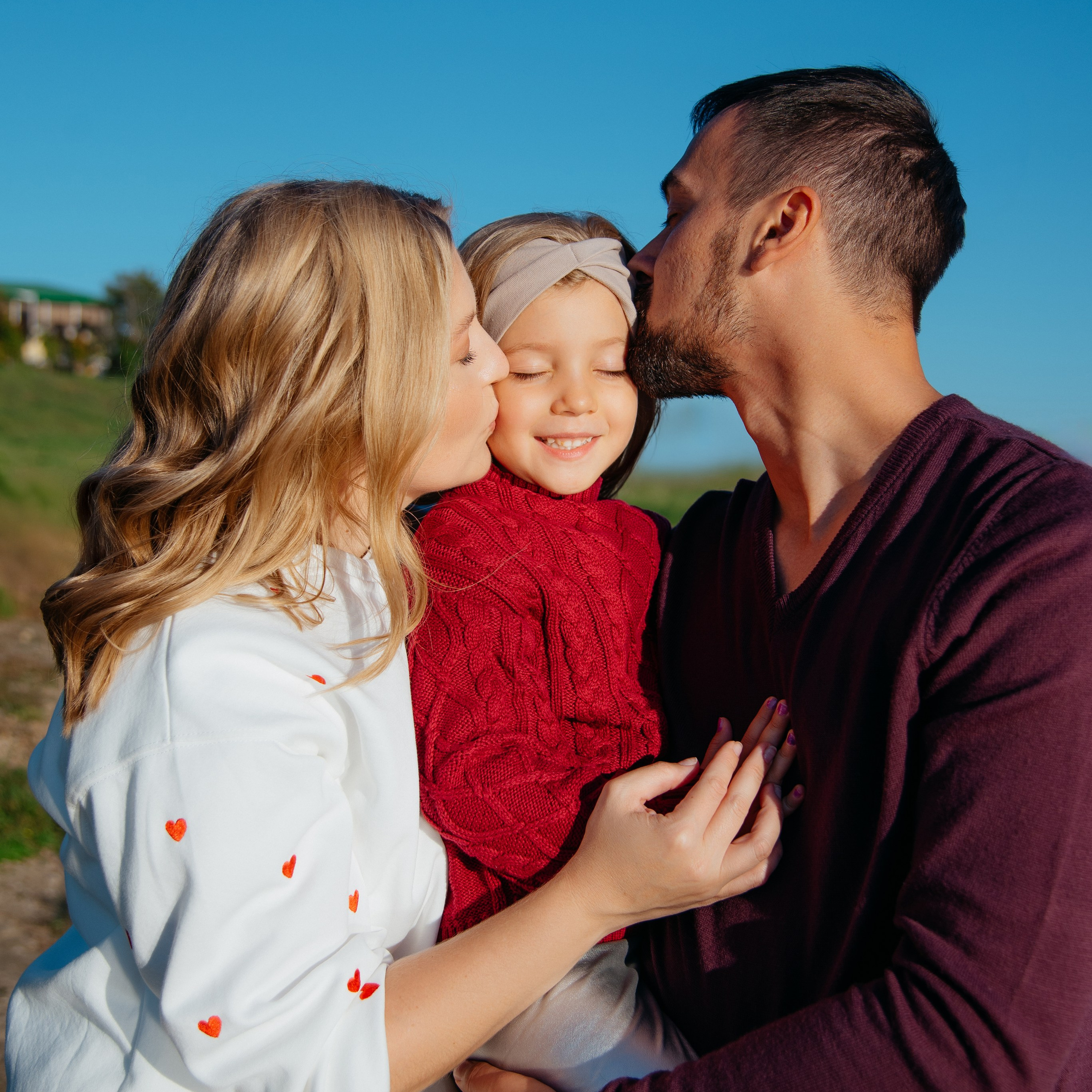 Антон, Олеся и Лиза. Семейный фотограф в Омске Смирнова Светлана