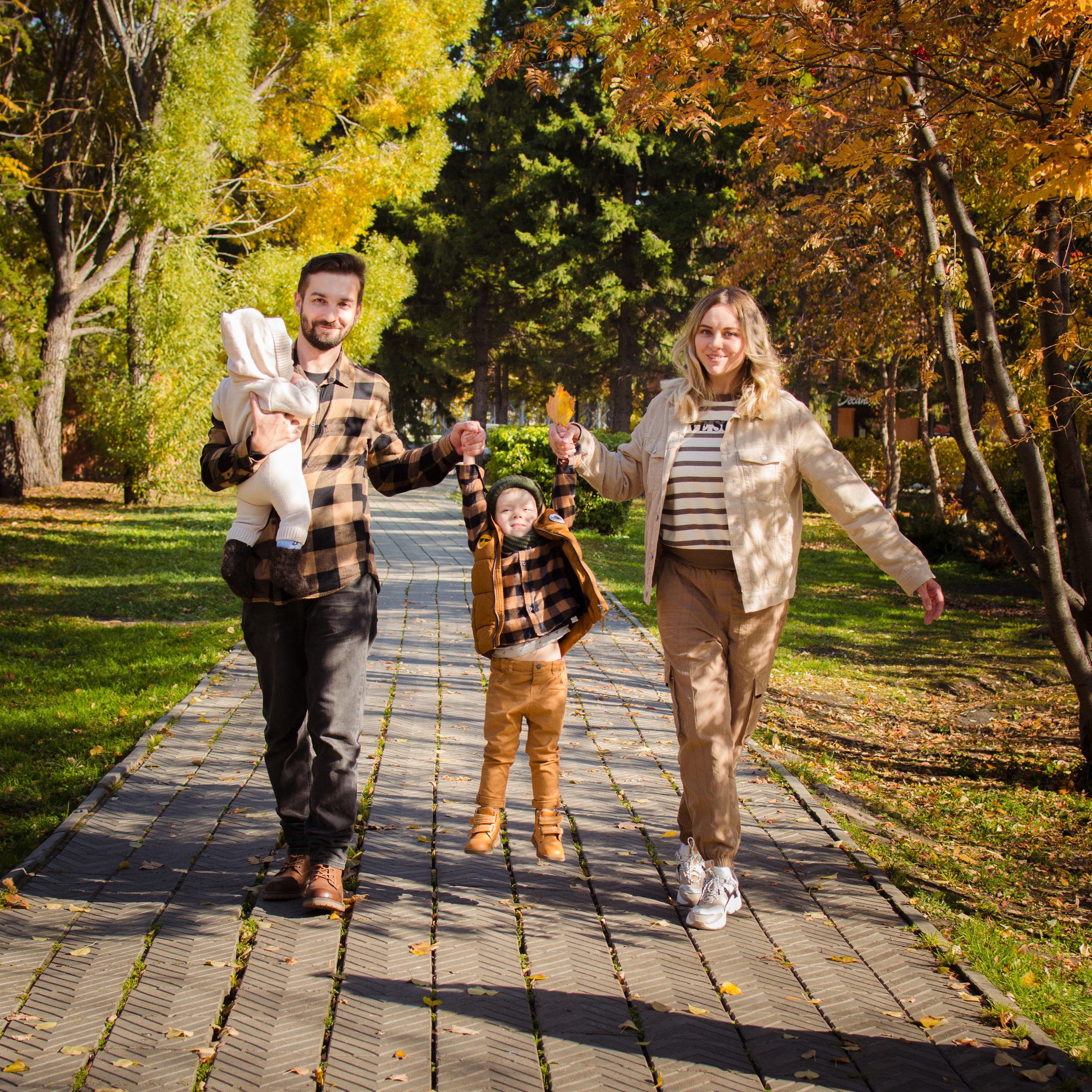 Осенний фотодень. Семейный фотограф в Омске Смирнова Светлана
