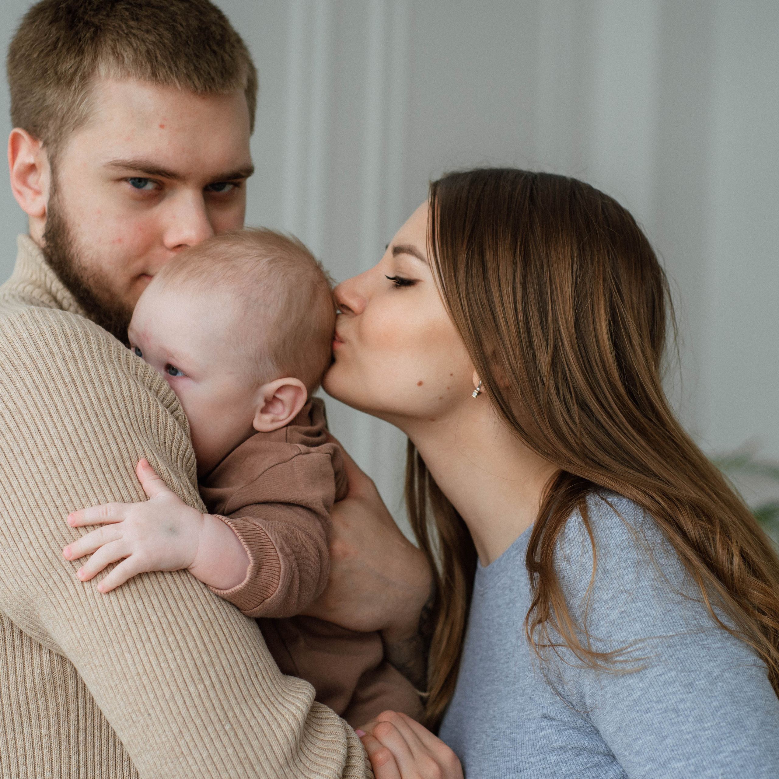 Ксюша, Паша и Лёва. Семейный фотограф в Омске Смирнова Светлана