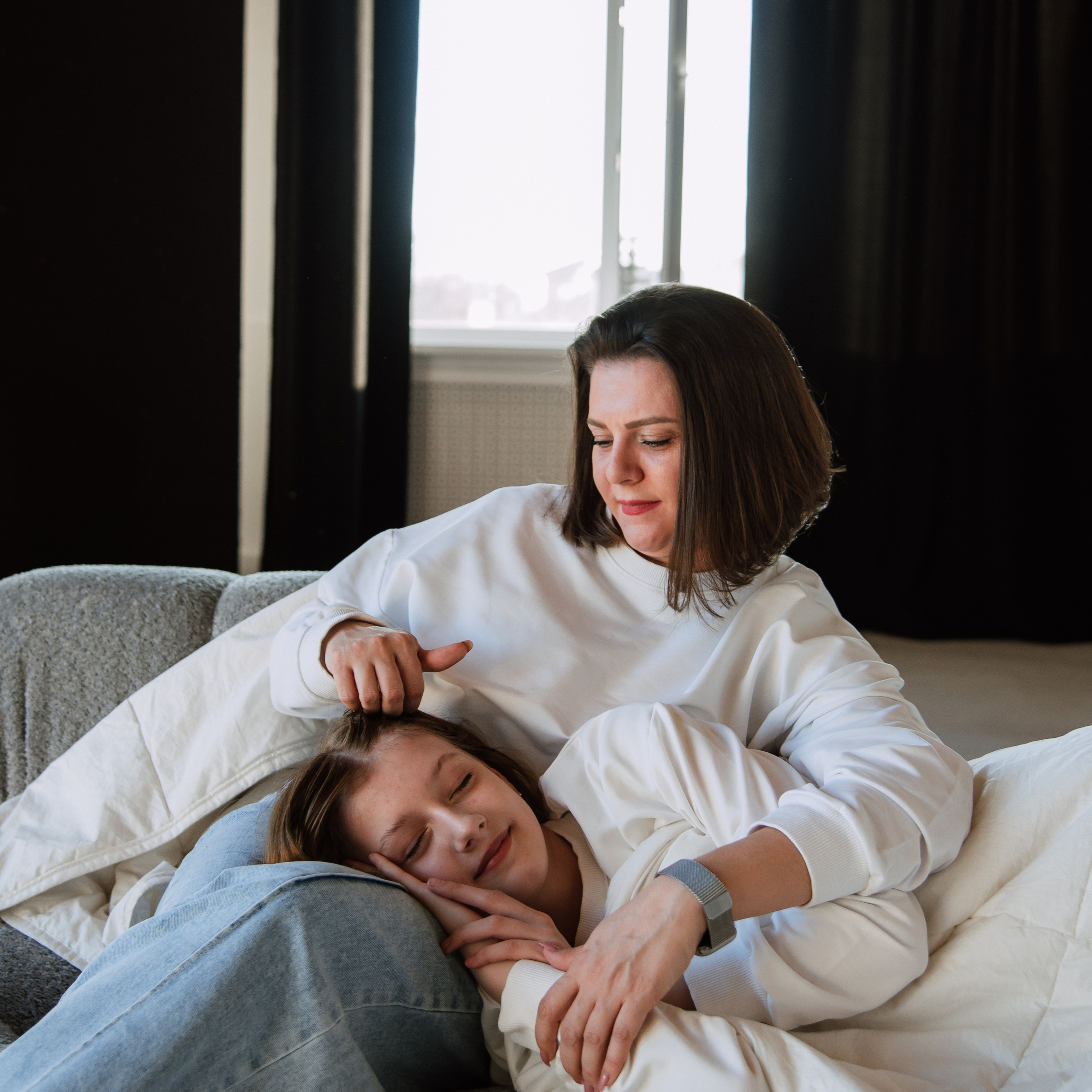 Наташа и Арина. Семейный фотограф в Омске Смирнова Светлана