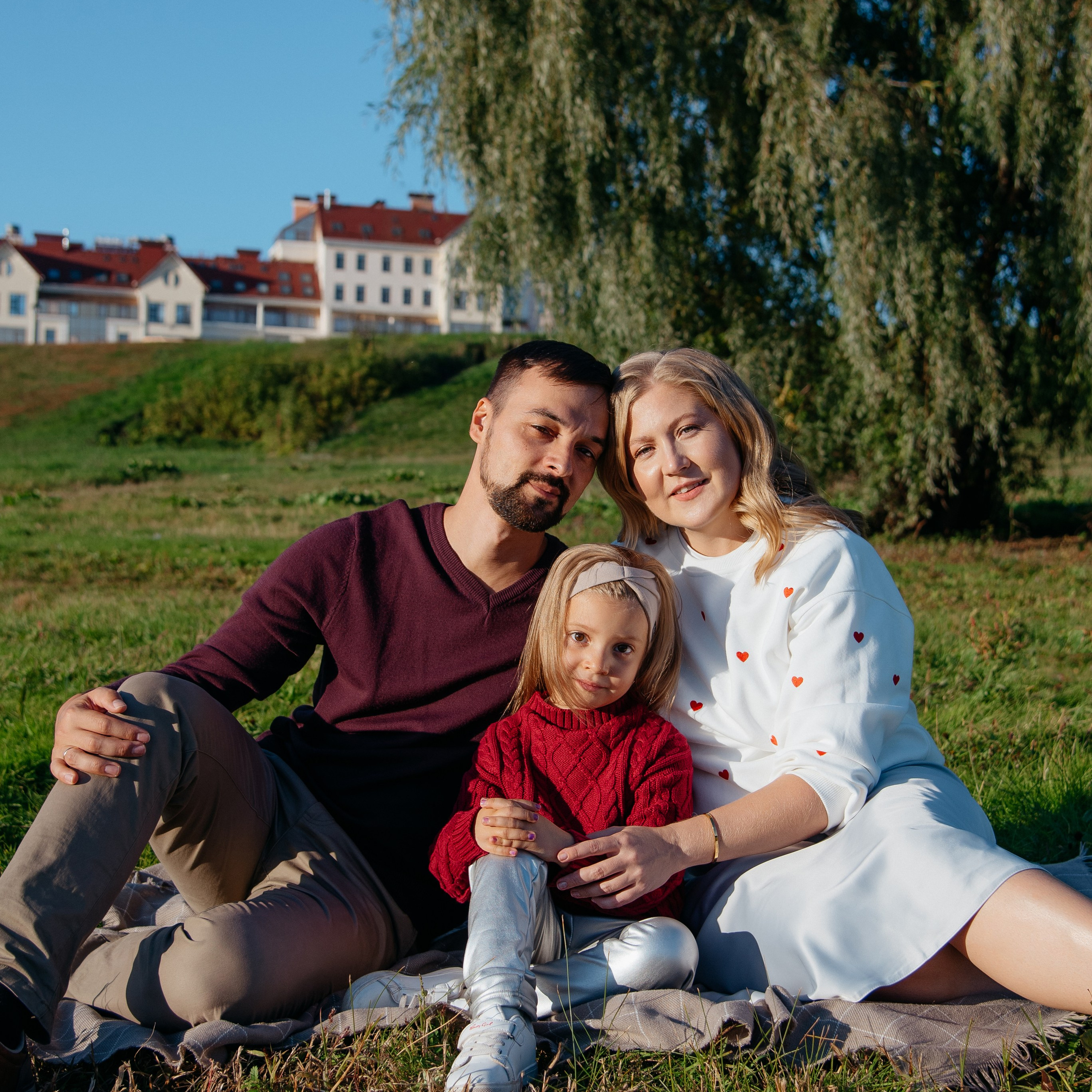 Антон, Олеся и Лиза. Семейный фотограф в Омске Смирнова Светлана