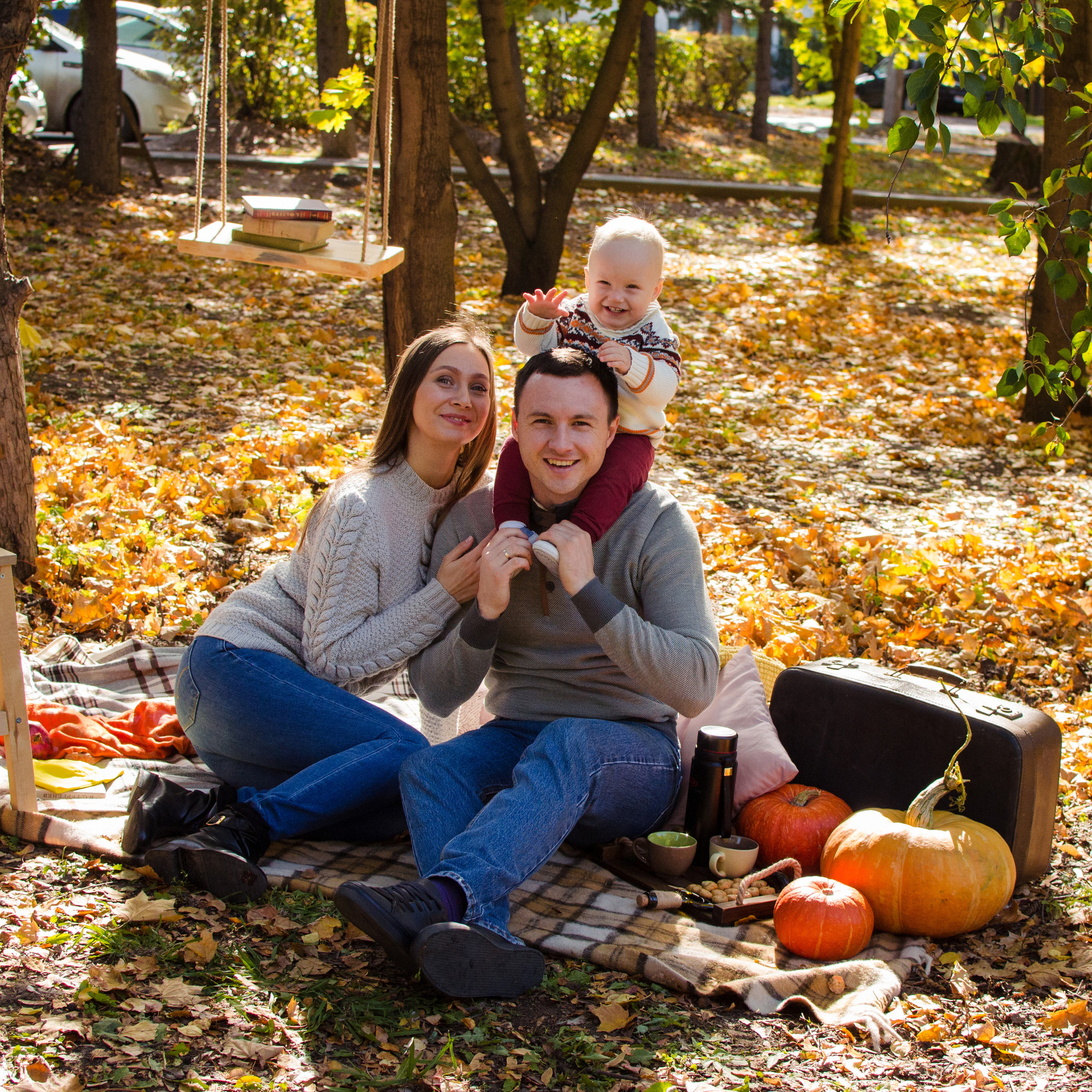 Осенний фотодень. Семейный фотограф в Омске Смирнова Светлана