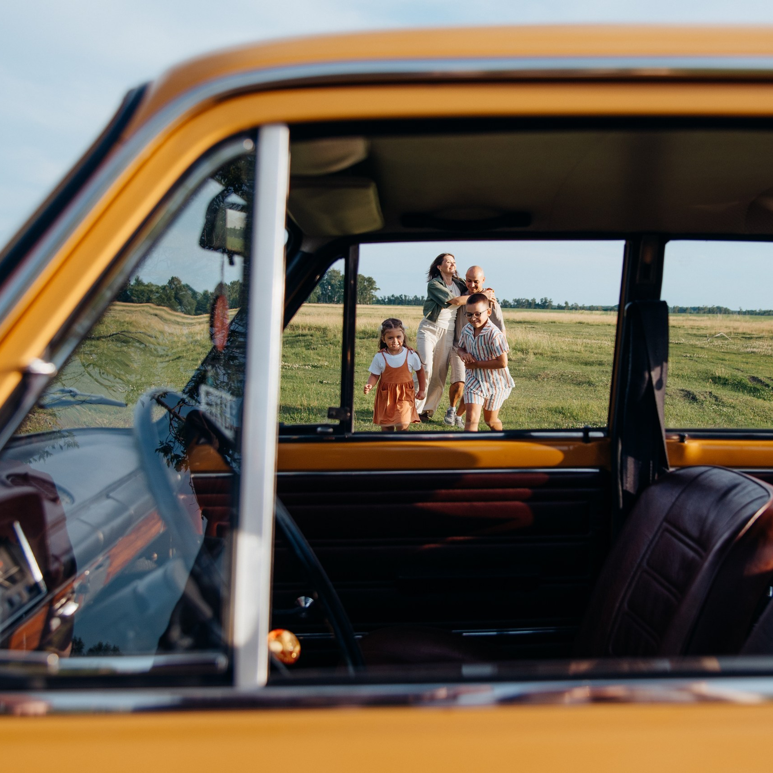 Катя, Сергей, Семен, Вера. Семейный фотограф в Омске Смирнова Светлана