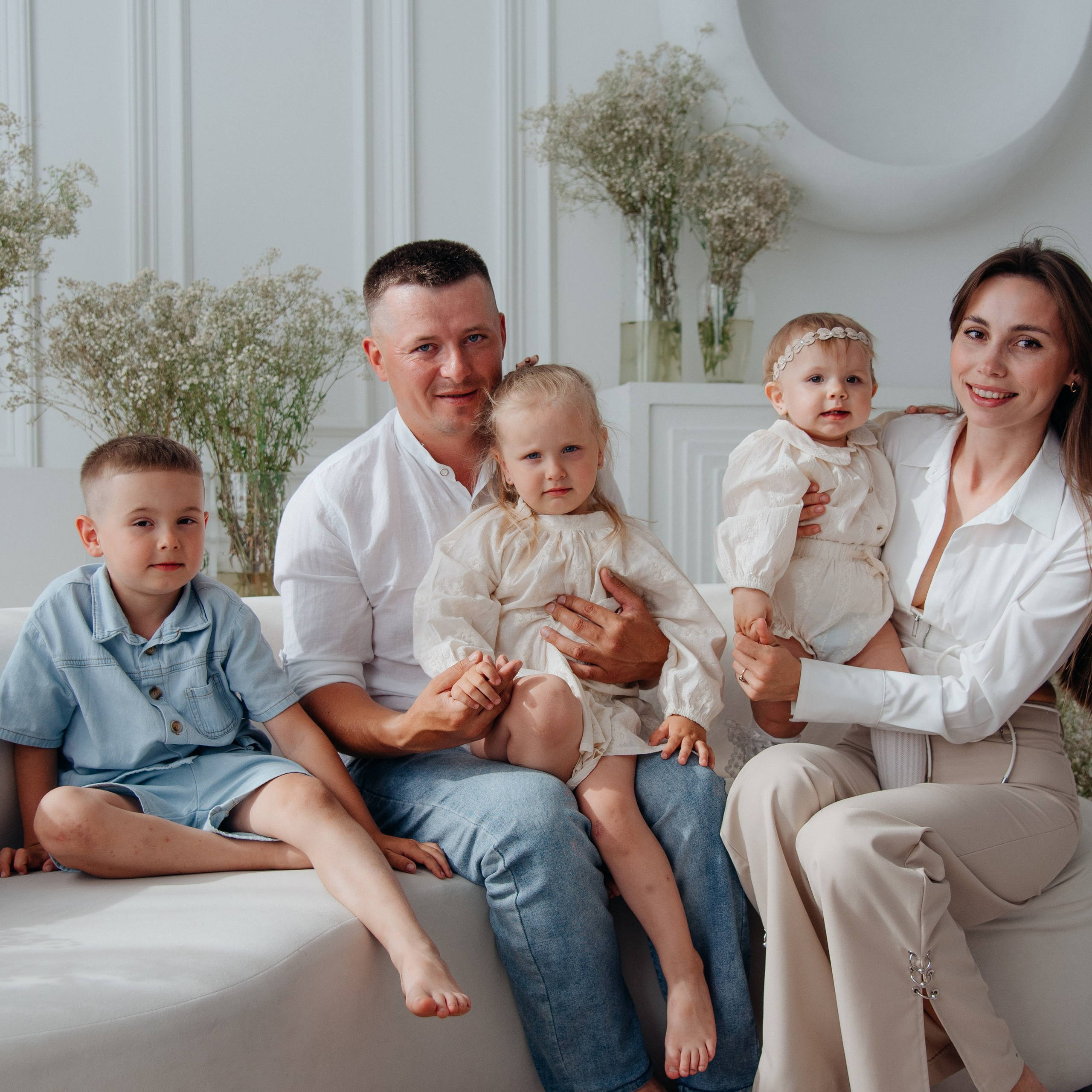 Таня, Максим, Ярик, Мила, Тая. Семейный фотограф в Омске Смирнова Светлана