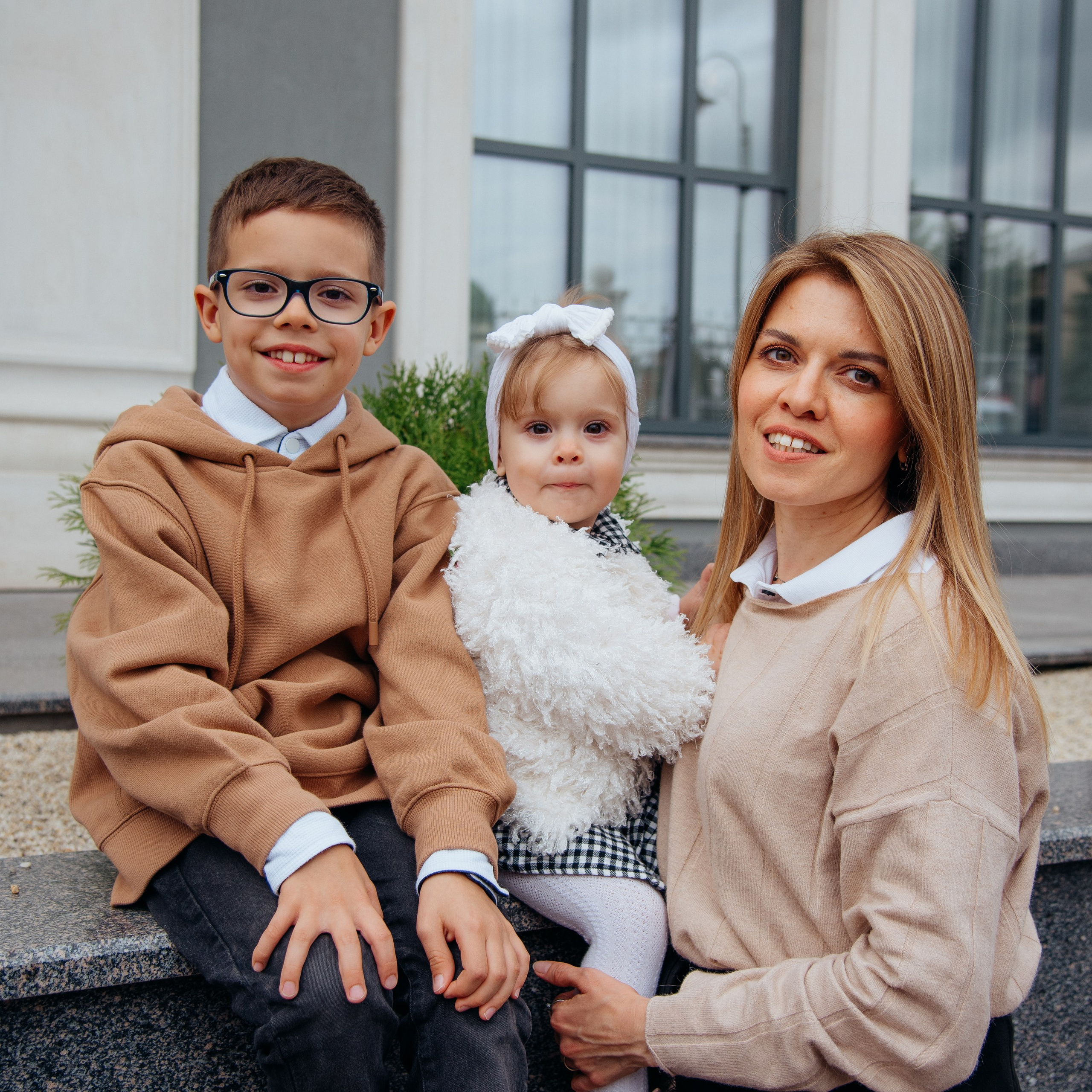 Юля, Саша и Лиза. Семейный фотограф в Омске Смирнова Светлана